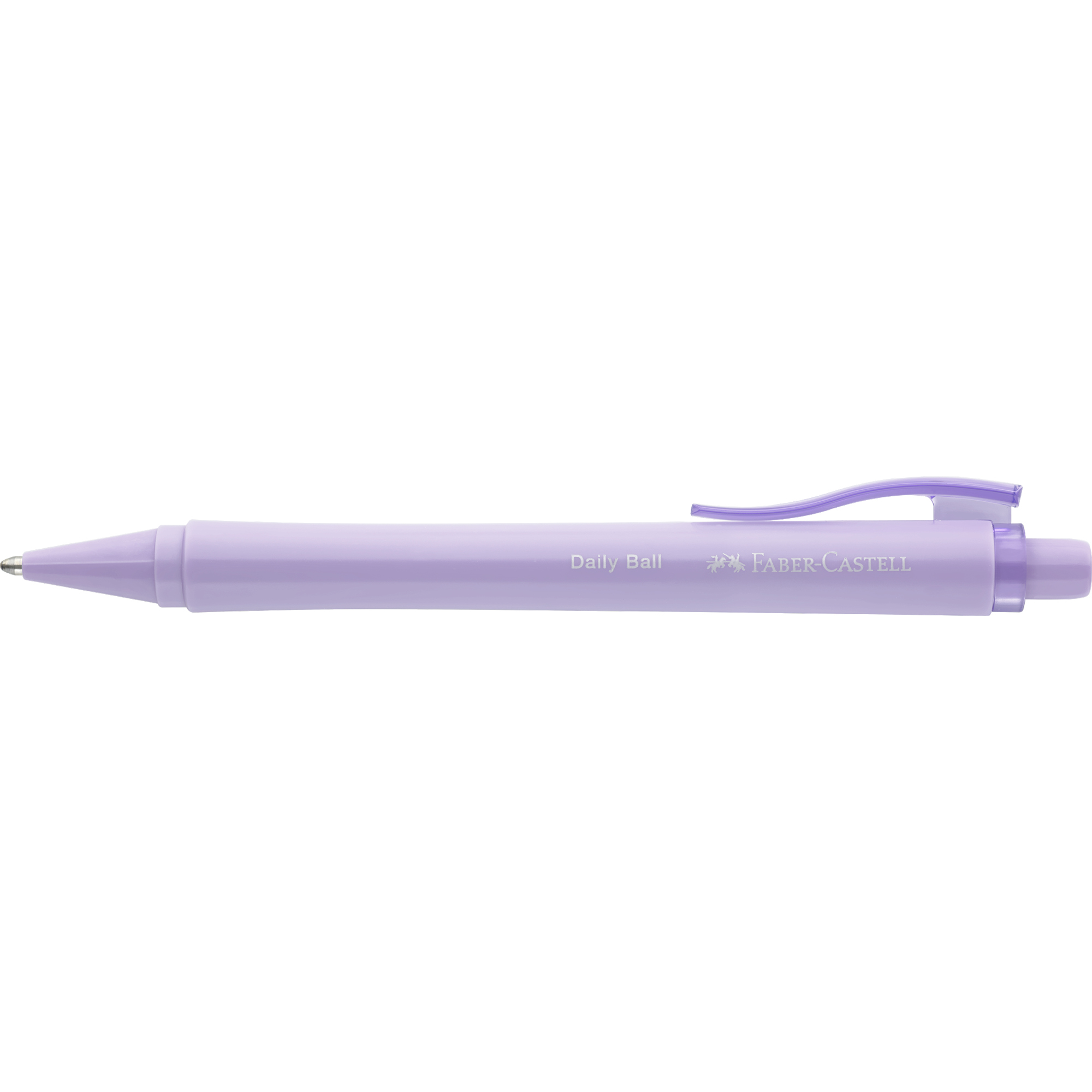Faber-Castell Kugelschreiber Daily Ball 0,6mm XB blau dokumentenecht Schaftfarbe: sweet lilac