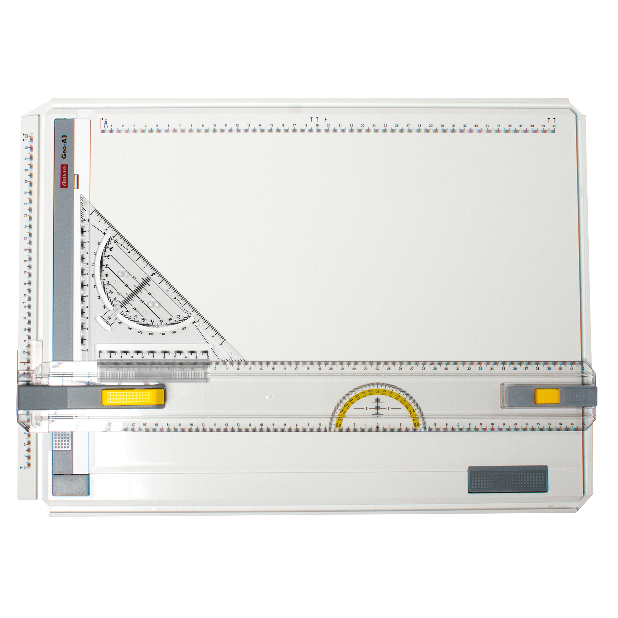 Aristo Zeichenplatte Geo Board DIN A3 Kunststoff weiß
