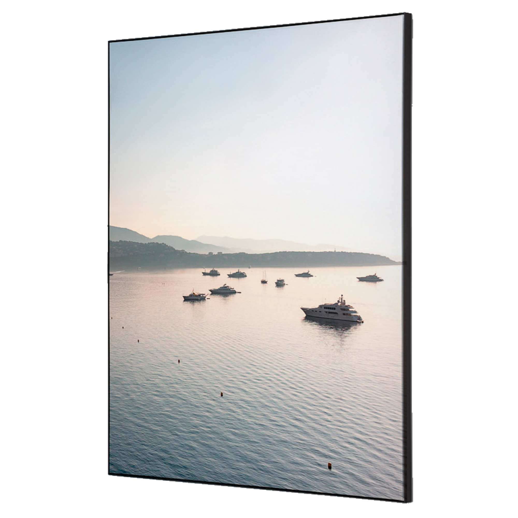 Showdown® Displays Dekobild Schiffe Meer 42 x 59,4 cm (B x H) Holz