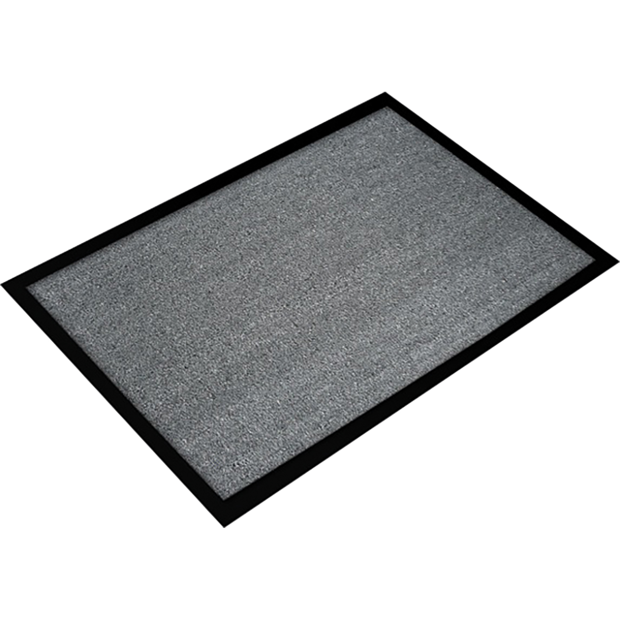 Doortex Schmutzfangmatte valuemat® Innenbereich 60 x 80 cm (B x L) 100 % Polypropylen Material der Rückseite: Vinyl grau
