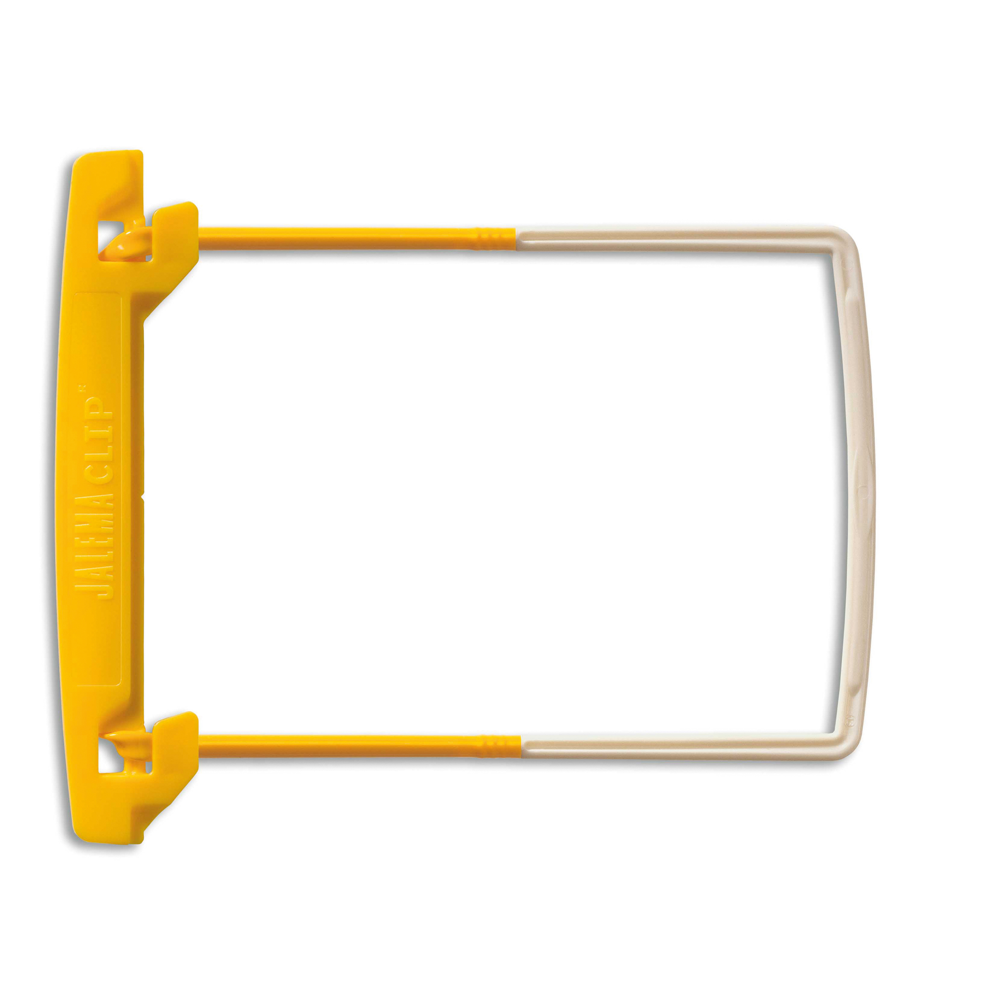 Jalema Abheftbügel Clip 50mm Kunststoff gelb/weiß 10 St./Pack.