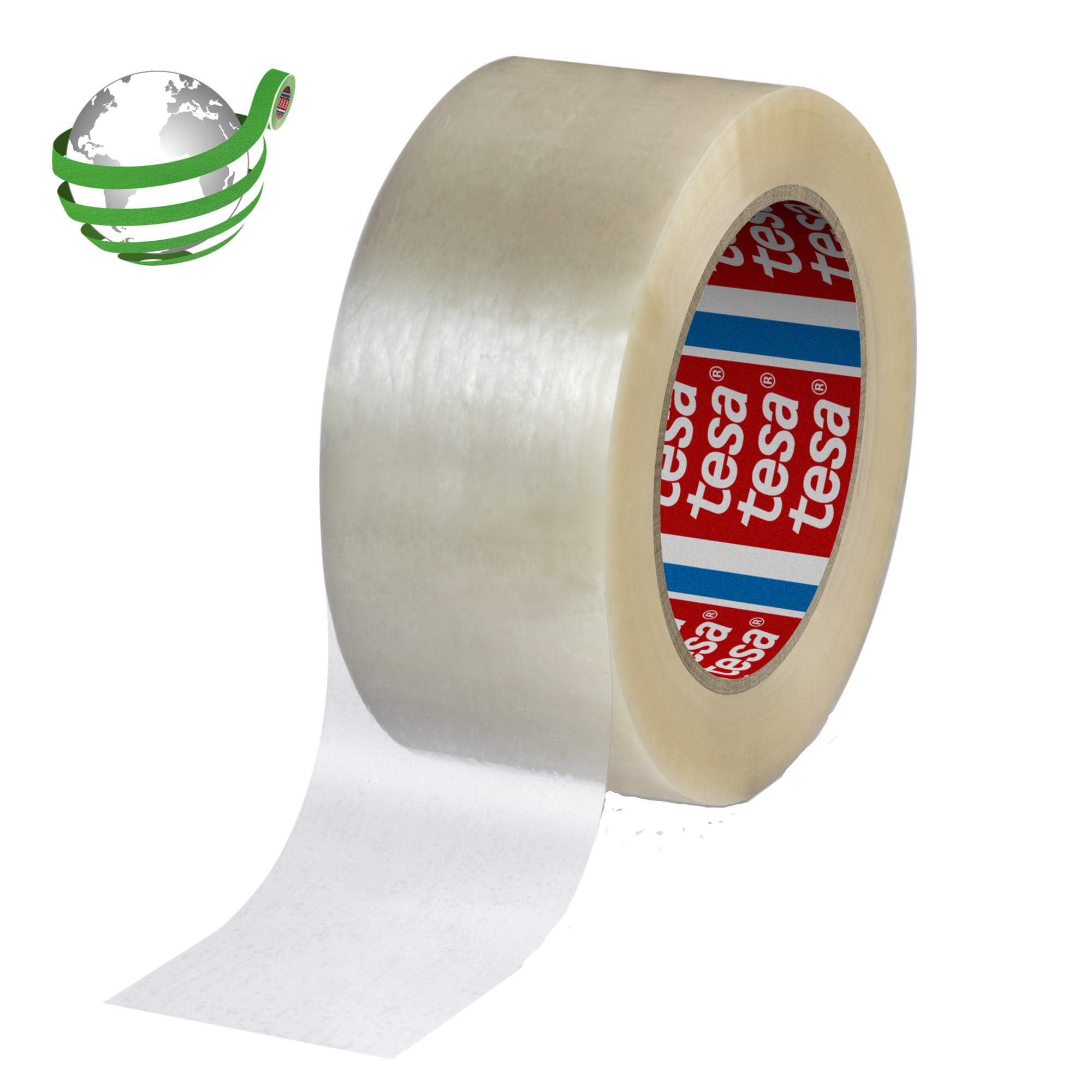 tesa® Packband 60418 50 mm x 132 m (B x L) Synthesekautschuk transparent