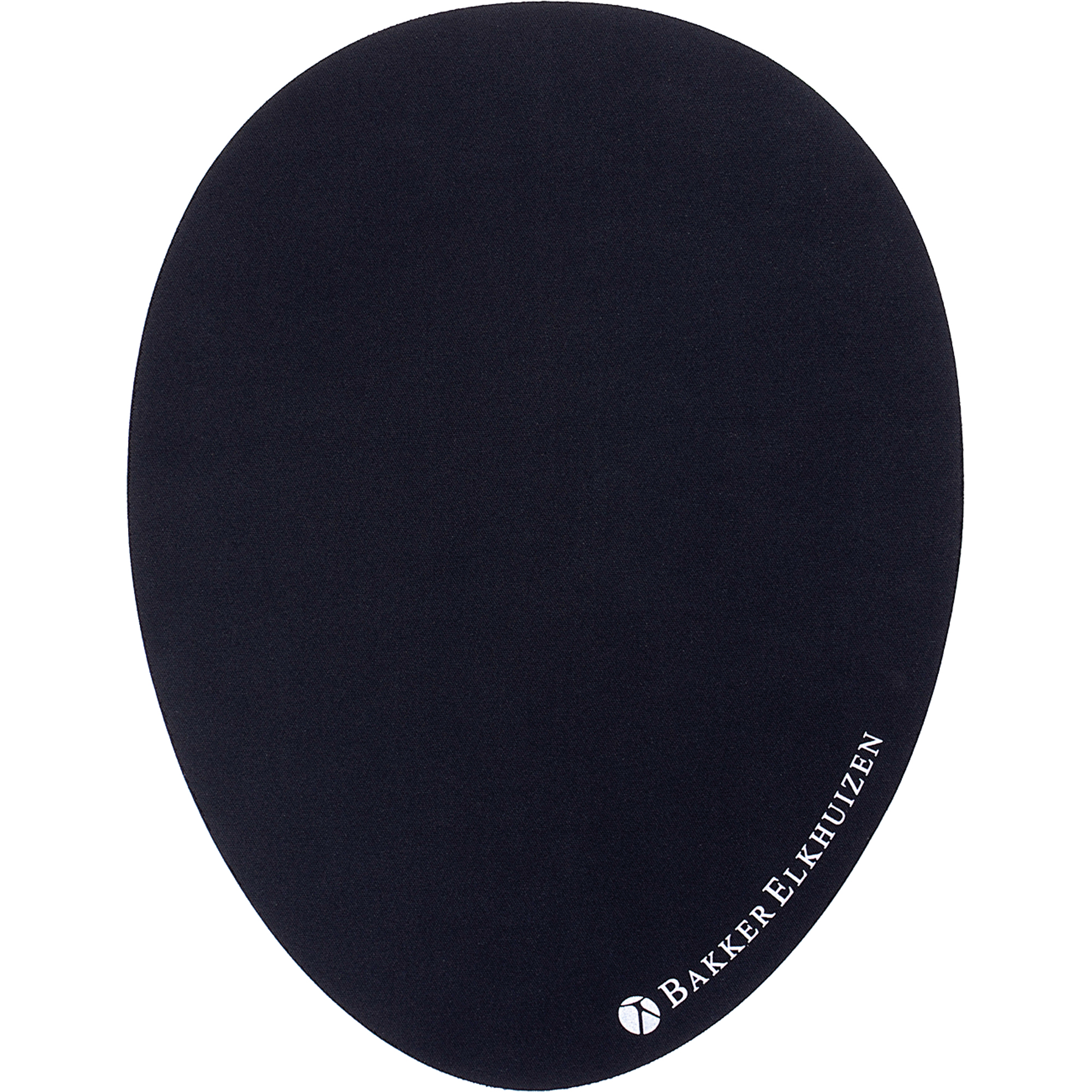 BakkerElkhuizen Mauspad Egg Ergo 23 x 0,2 x 30 cm (B x H x T) Gummi/Polyester/Gewebe schwarz