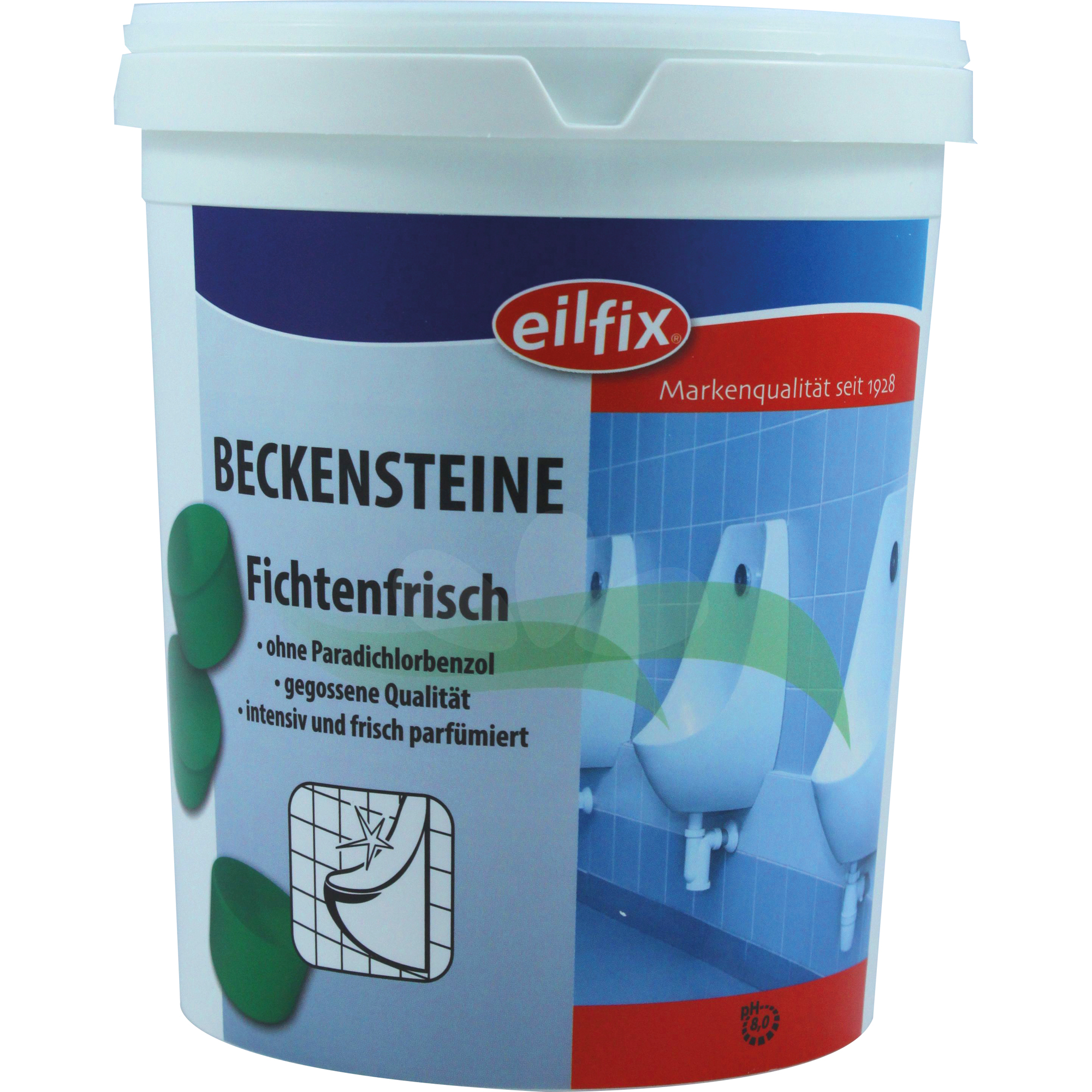 Eilfix WC-Duftstein Fichtenfrisch 1 kg/Pack.