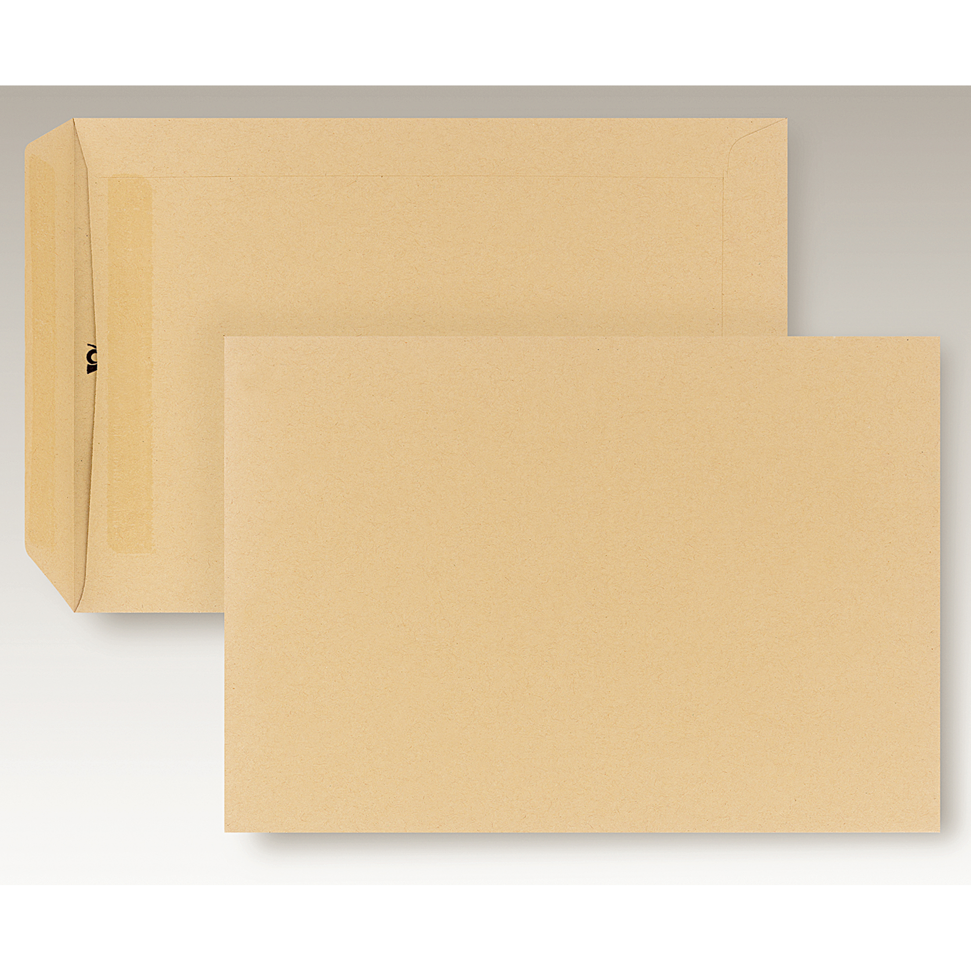 POSTHORN Versandtasche DIN C5 162 x 229 mm (B x H) mit Selbstklebung ohne Fenster 90g/m² ohne Fadenverstärkung braun 500 St./Pack.