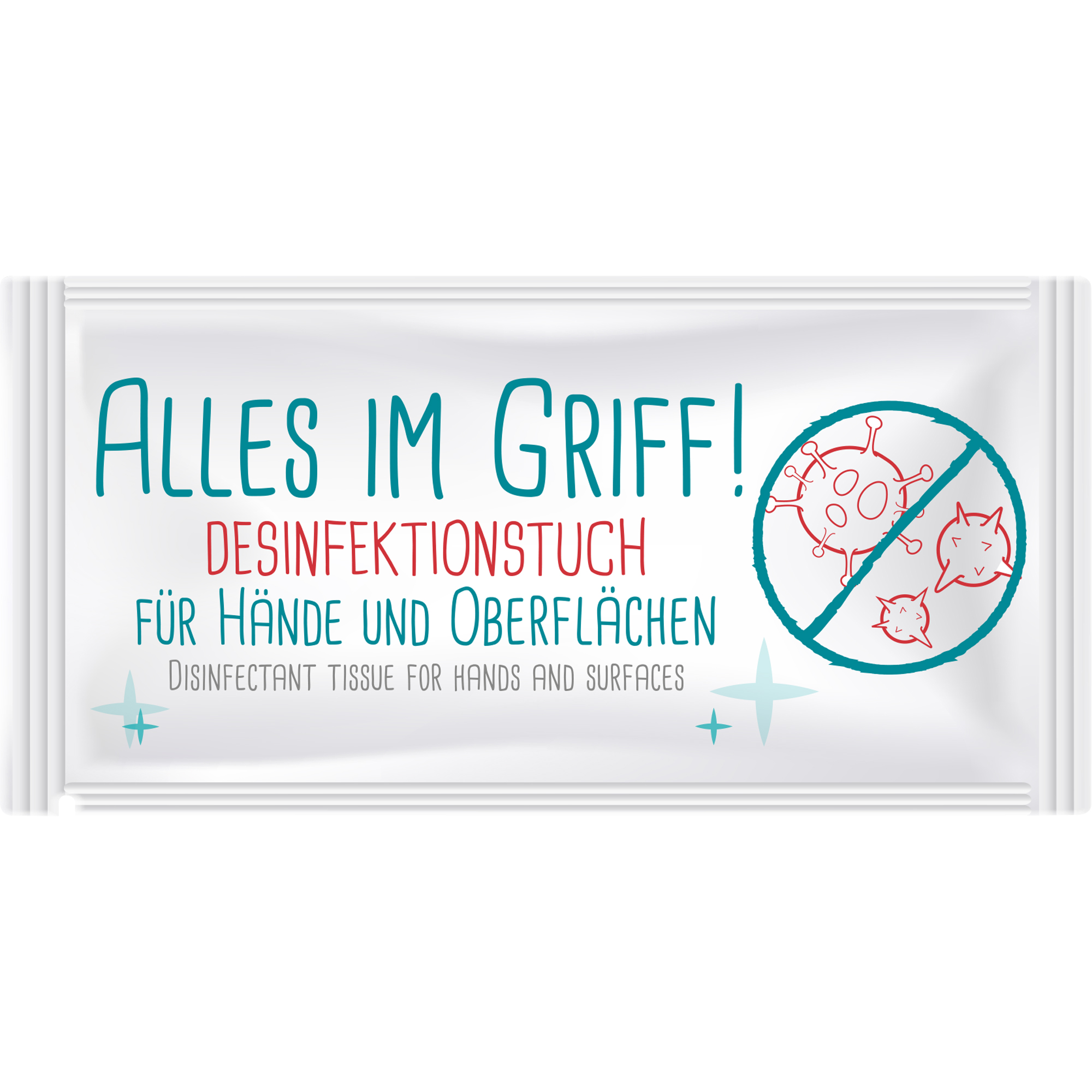 Hellma Desinfektionstücher Alles im Griff Hand, Oberfläche nicht alkoholfrei nicht antibakteriell Vlies 400 St./Pack.