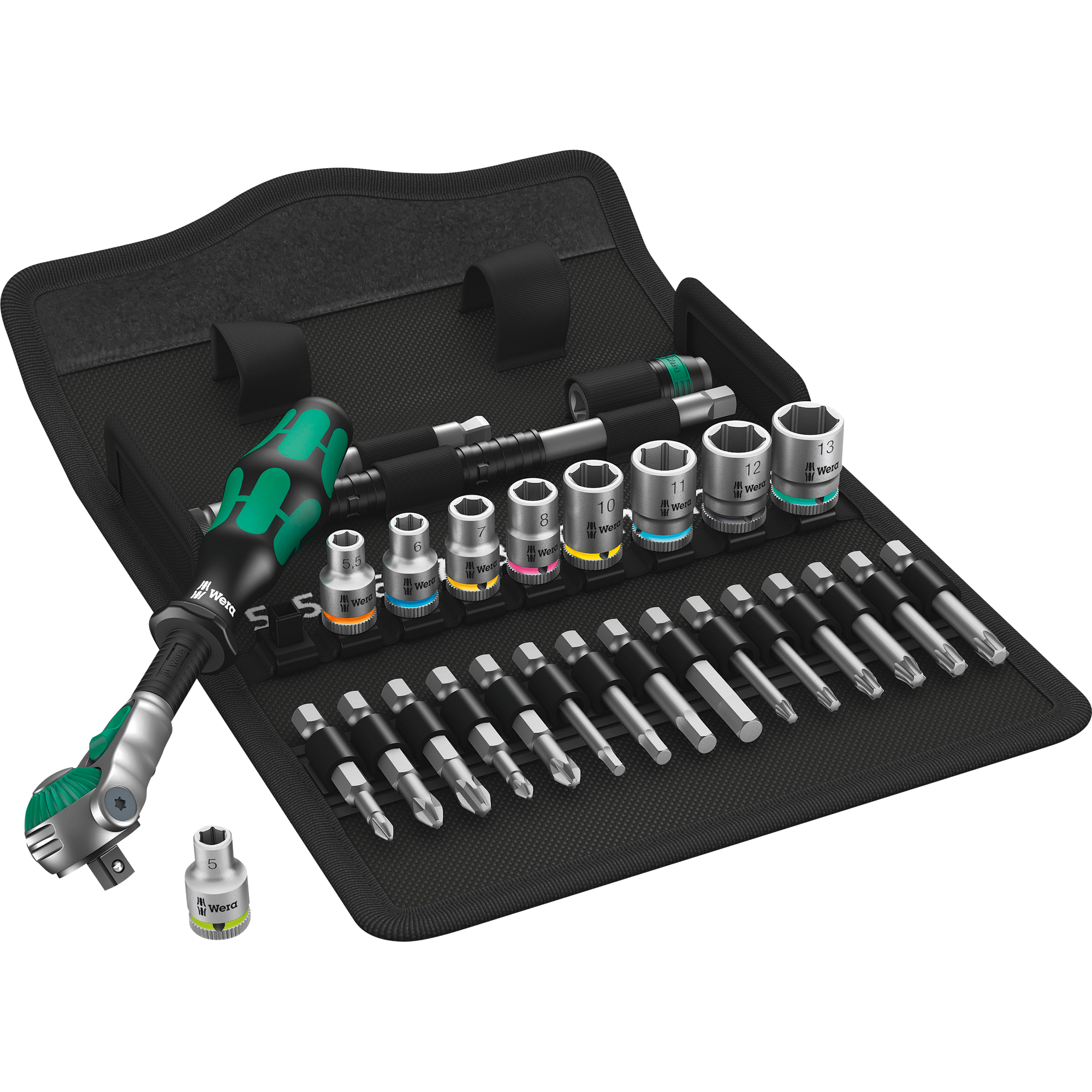 Wera Steckschlüssel-Satz 28 Teile 6,3mm
