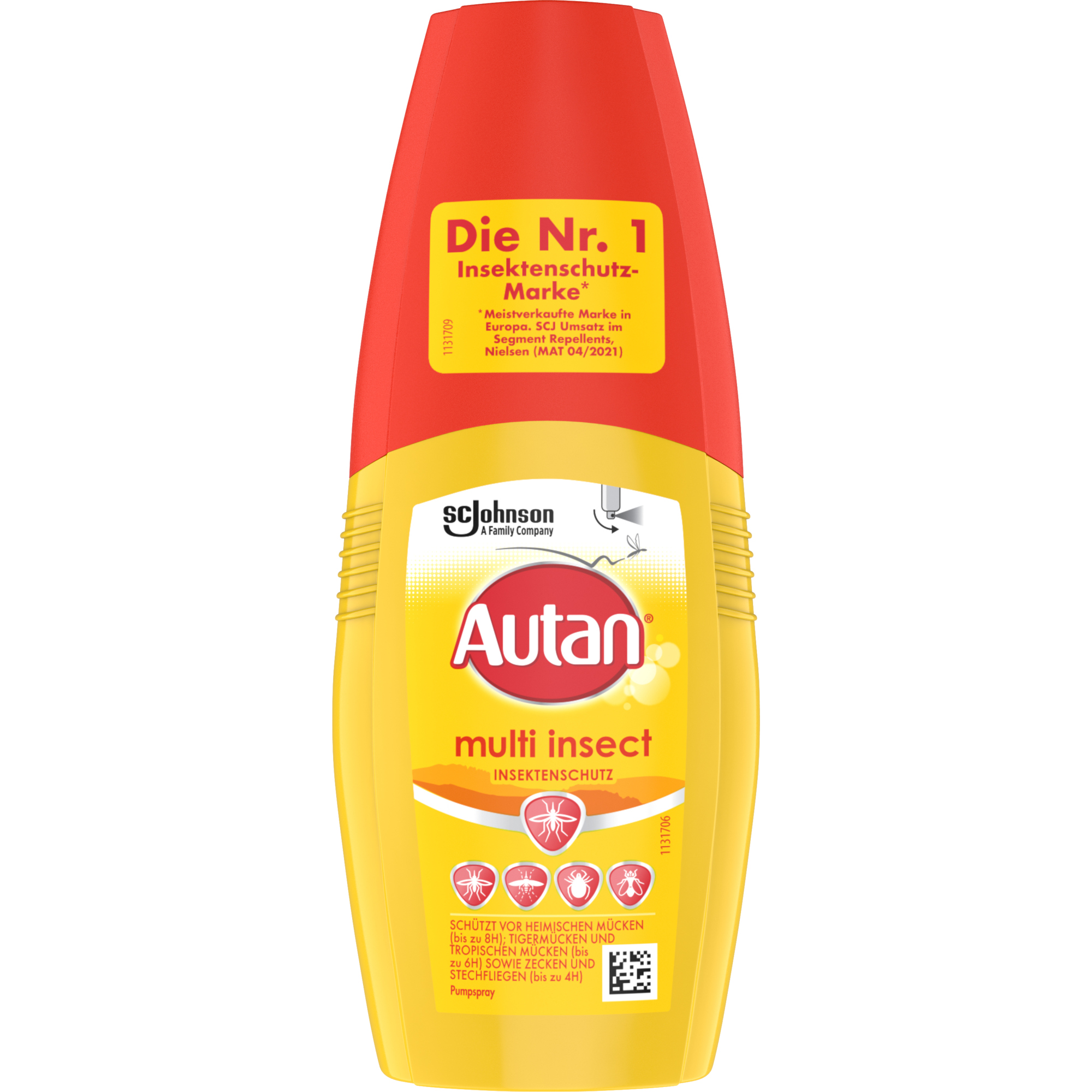 Autan Insektenspray Multi Insect Biozidprodukte vorsichtig verwenden. Vor Gebrauch stets Etikett und Produktinformationen lesen. 100ml
