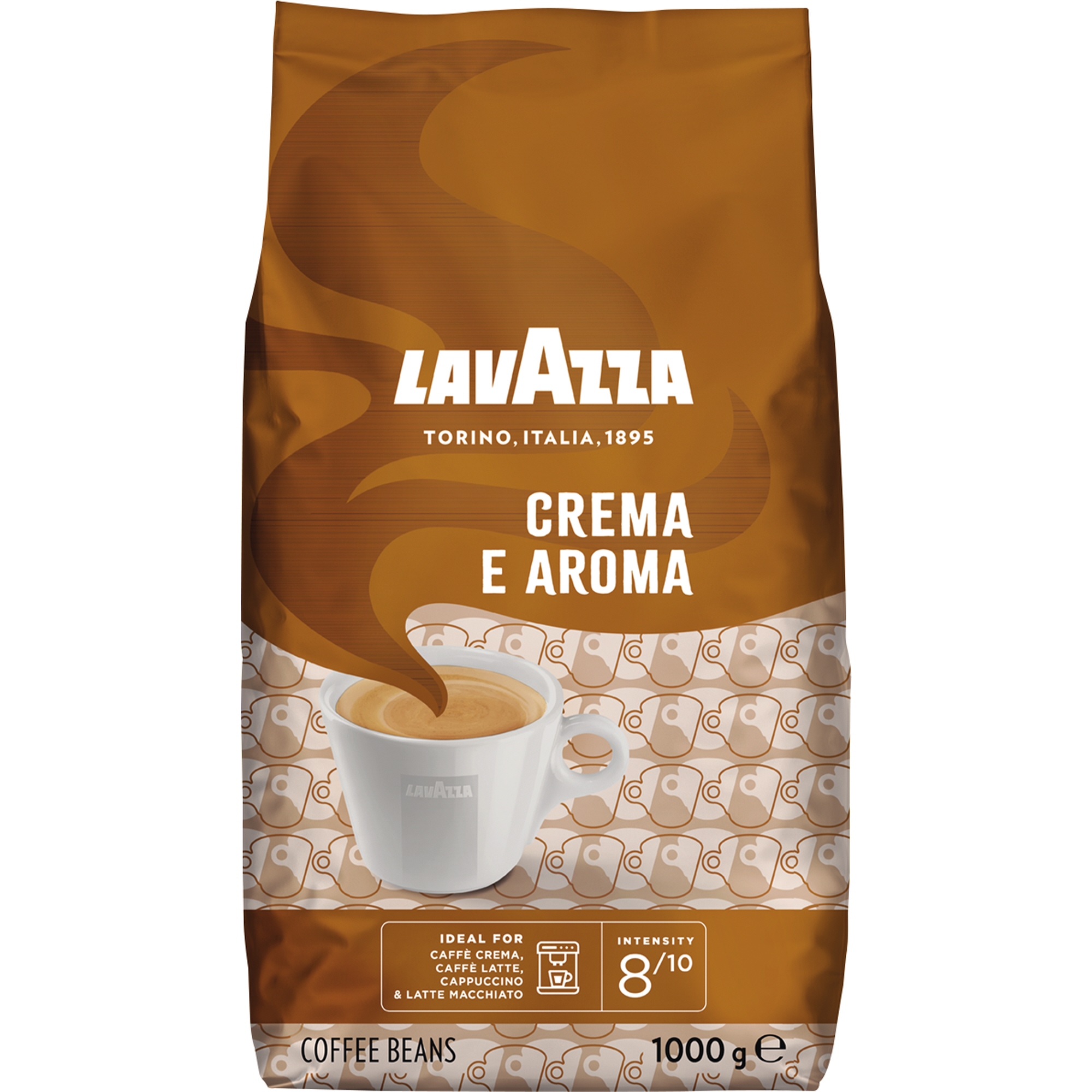 Lavazza Kaffee Crema e Aroma Caffè Crema ganze Bohne 1.000 g/Pack.
