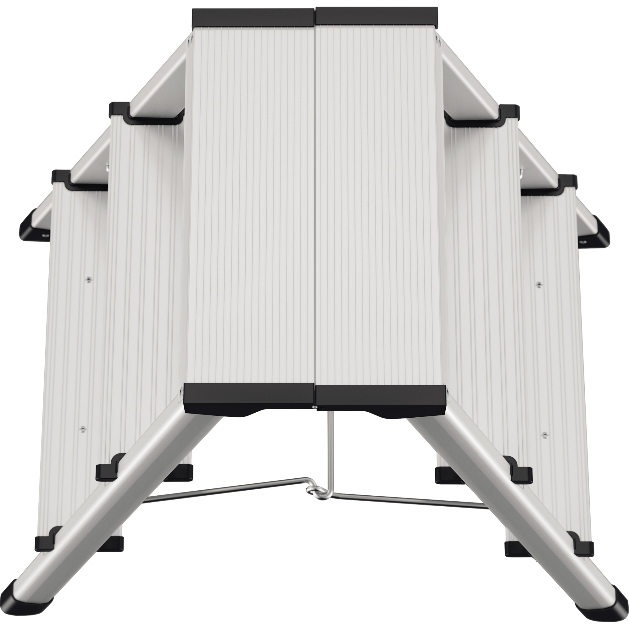Hailo Klapptritt D60 StandardLine 2,6m alu 2 x 3 Stufen