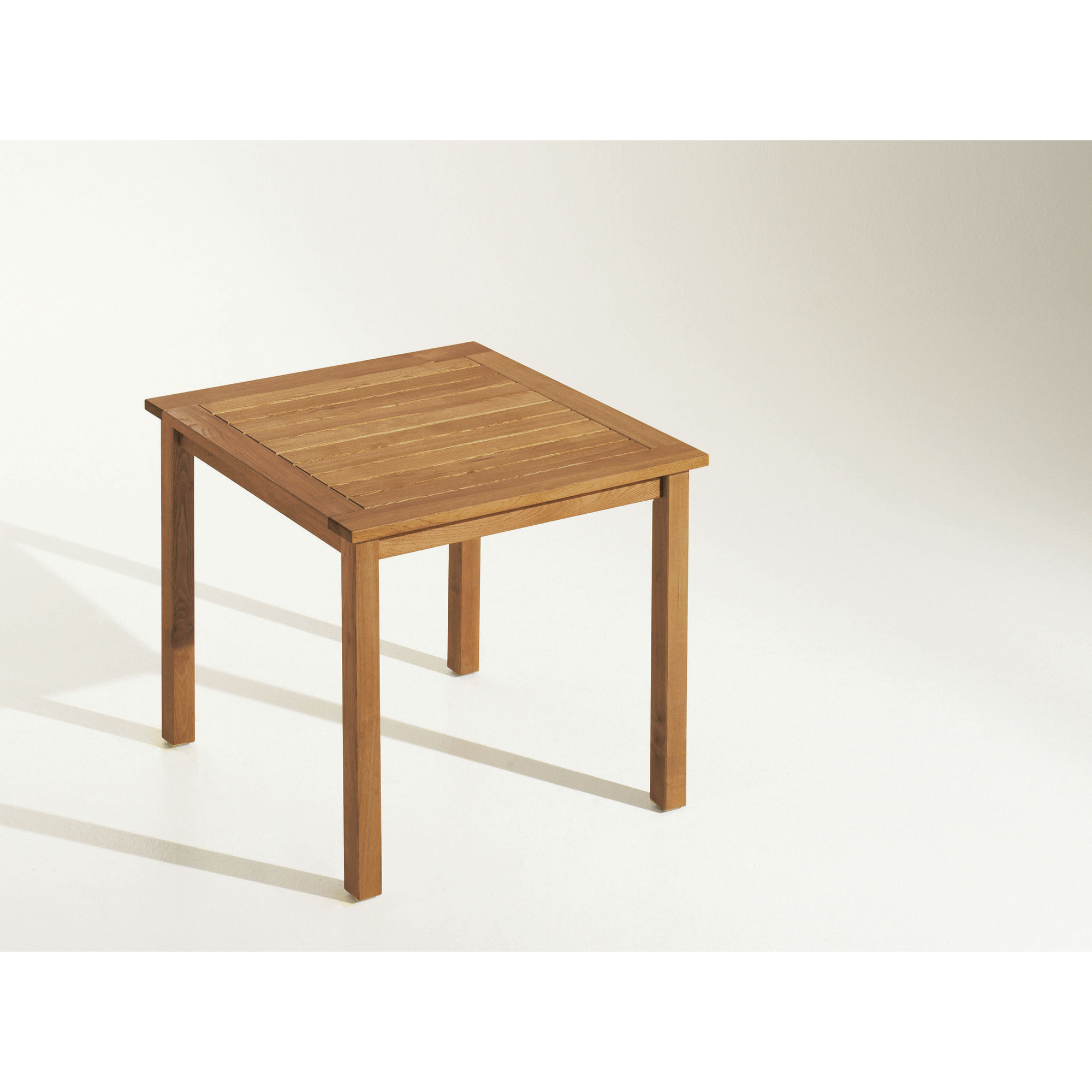 memo Gartentisch Cansa 90 x 75 x 90 cm (B x H x T) wetterfest Robinie, lasiert natur