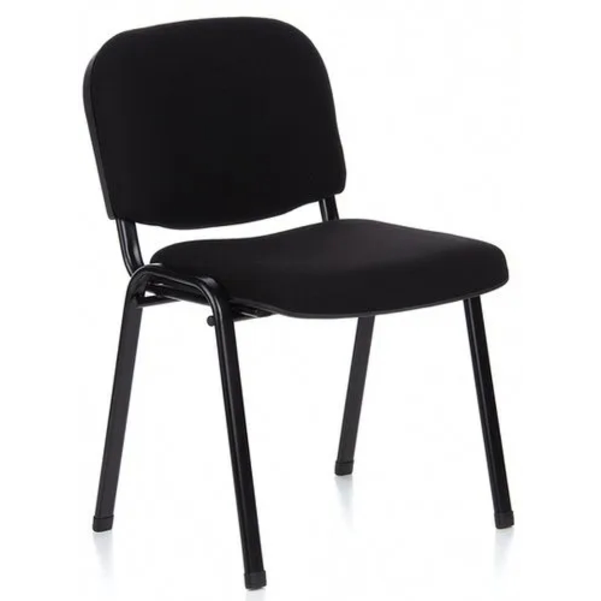 hjh OFFICE Besucherstuhl XT 600 100kg 100 % Polyester schwarz