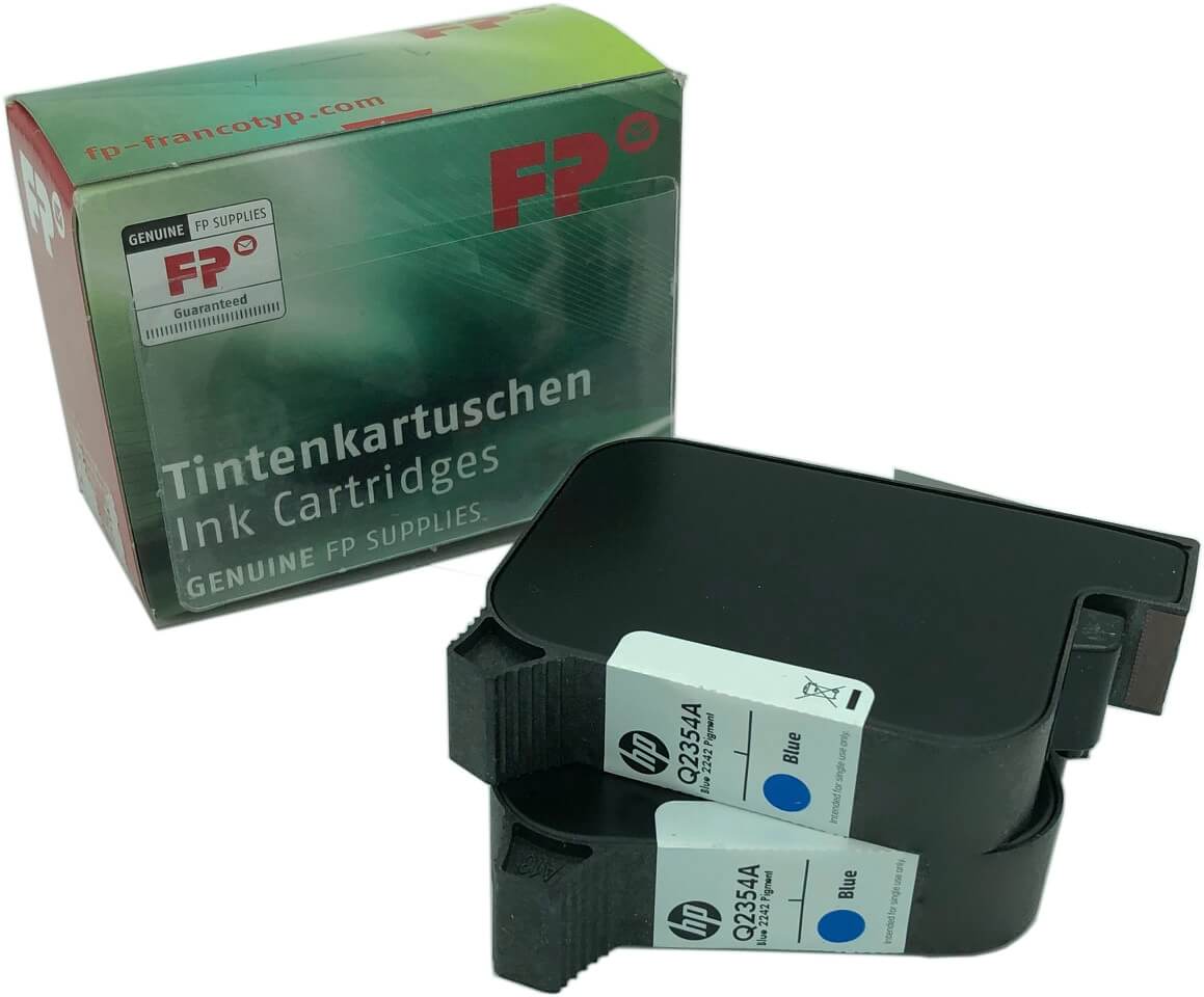 Francotyp Postalia Farbkartuschenpaar 580052302600 für PostBase, XL