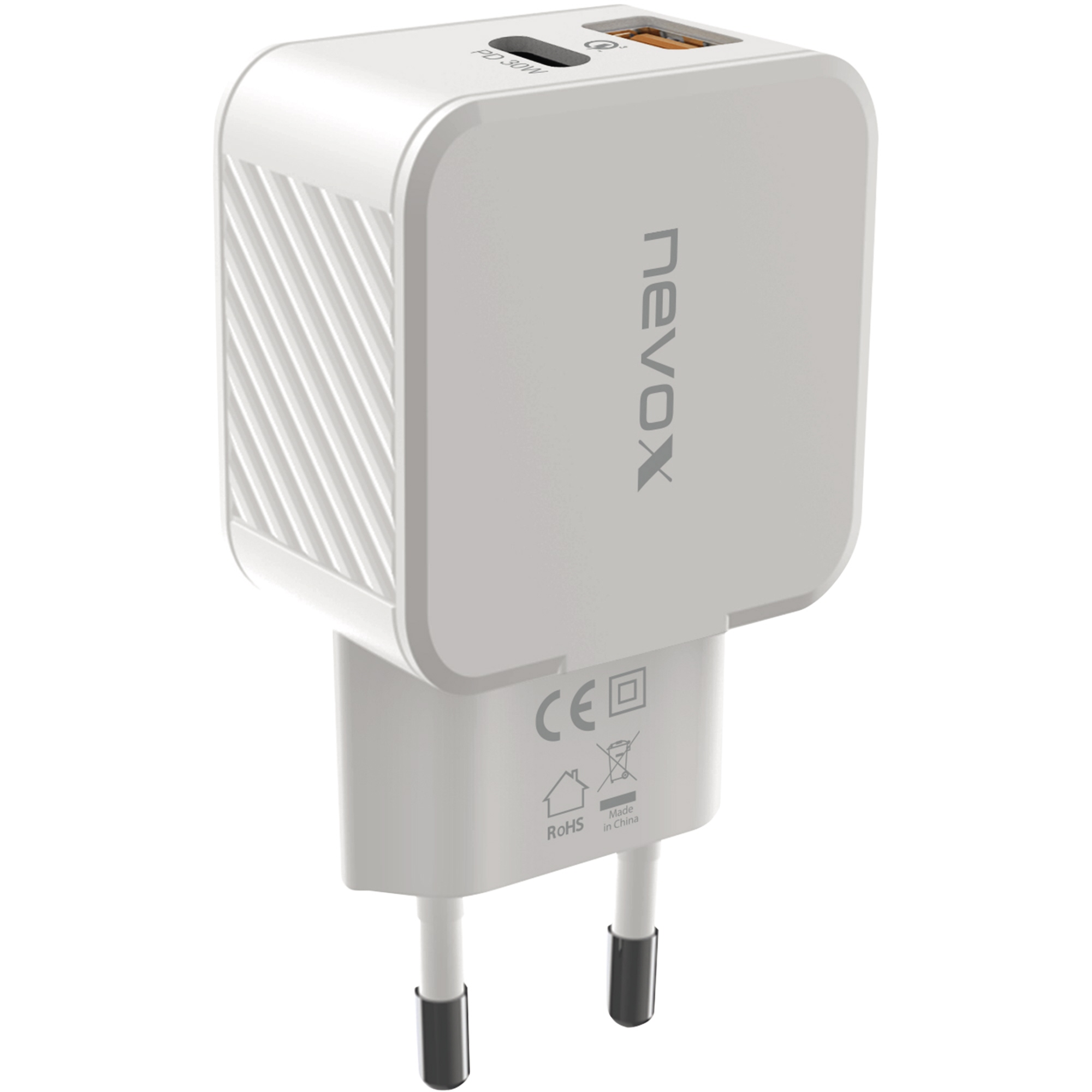 nevox Netzadapter weiß
