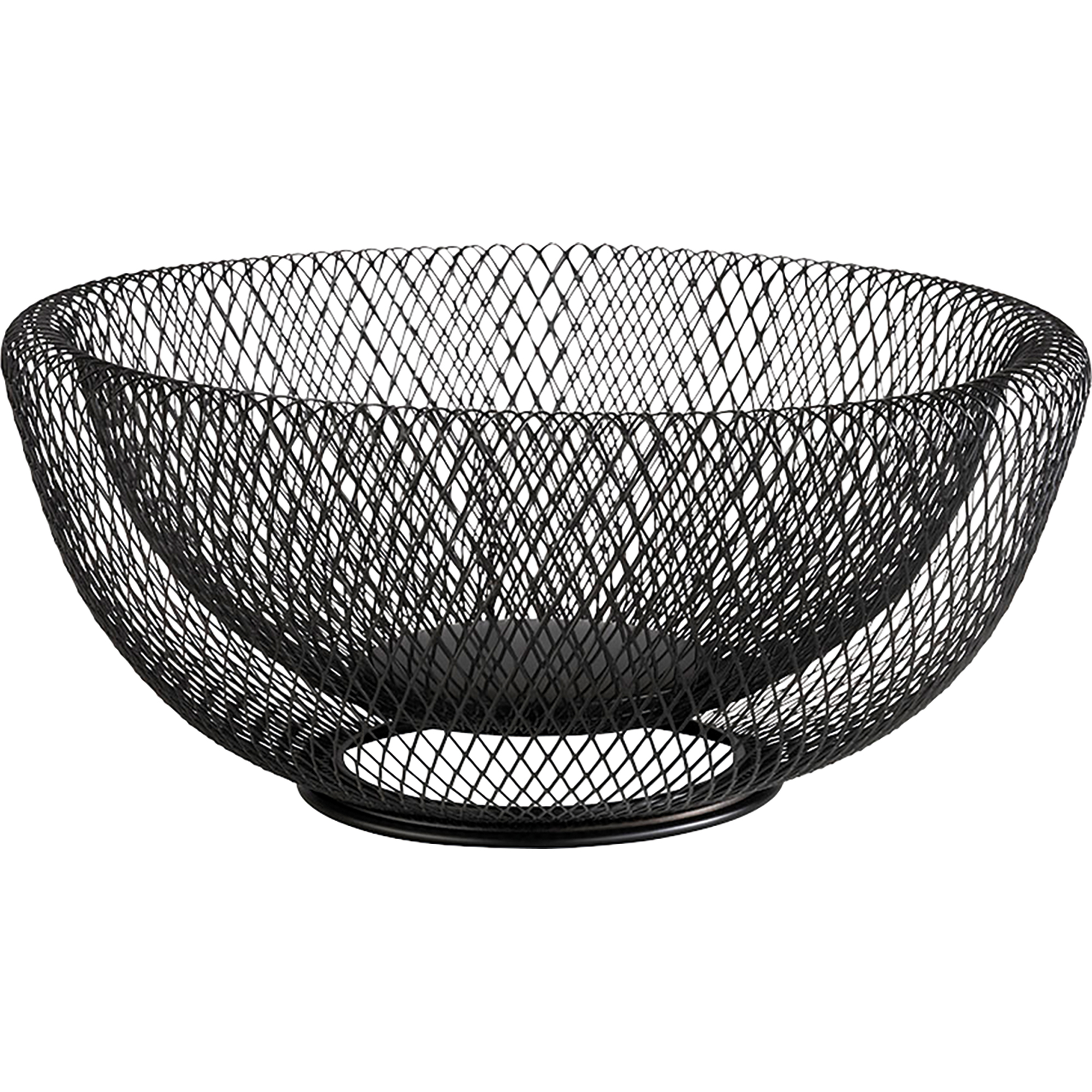 APS Obstkorb WIRE 31 x 14 cm (Ø x H) Metall schwarz