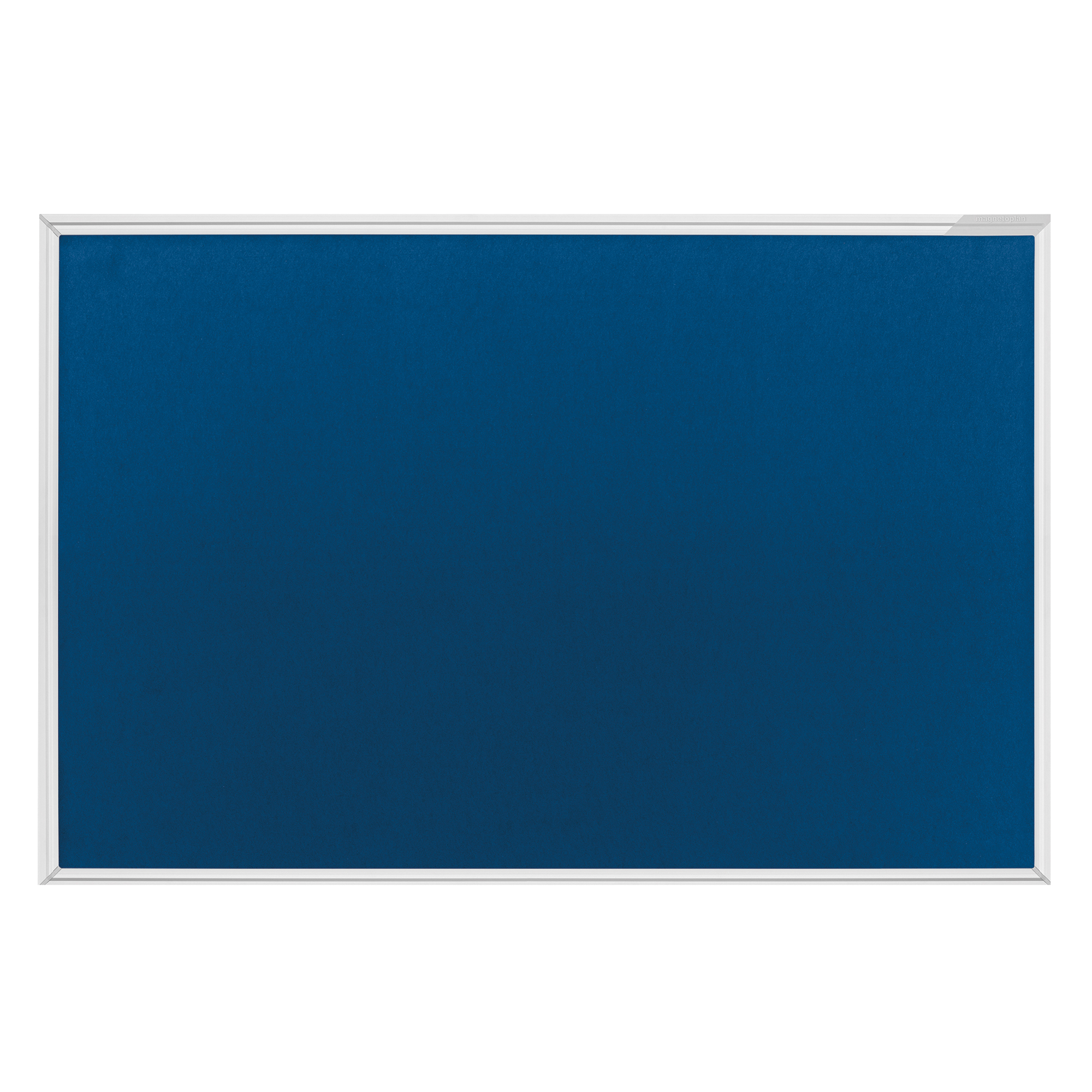 magnetoplan® Pinnwand Design SP 150 x 100 cm (B x H) Maße der Oberfläche: 146 x 96 cm (B x H) Filz Material des Rahmens: Aluminium blau
