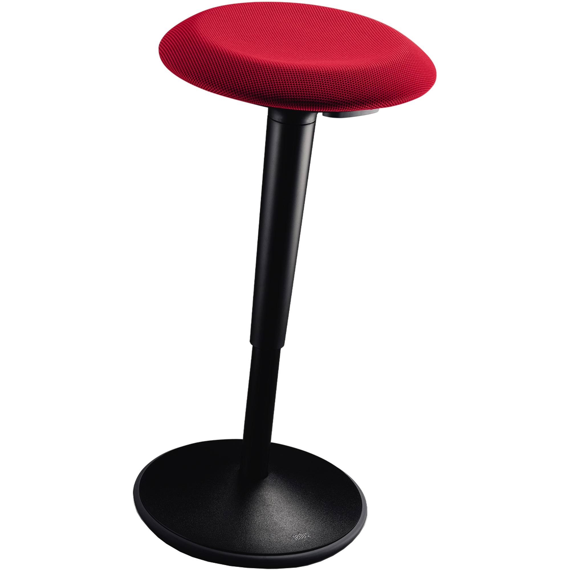 Sedus Sitz-Steh-Hocker se:fit 36,5cm Polyester, 20 % recycelt rot