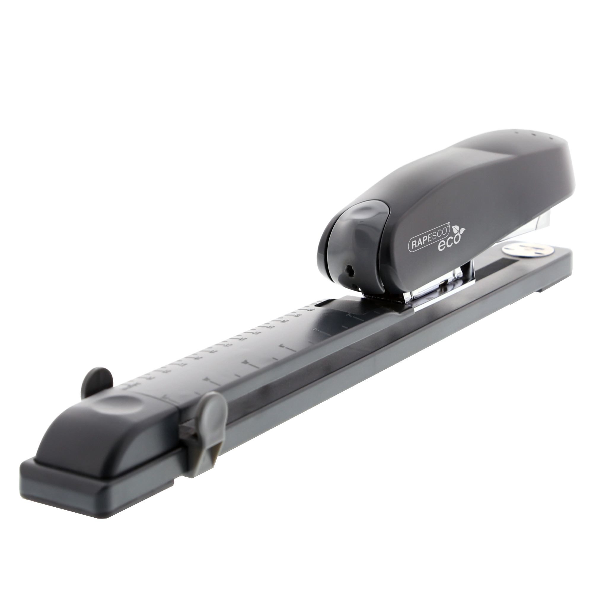 RAPESCO Langhefter ECO 790 24/6-8, 26/6-8 fest/lösbar 50 Bl. (80 g/m²) inkl. 105 Heftklammern 26/6 Metall/ABS Kunststoff schwarz