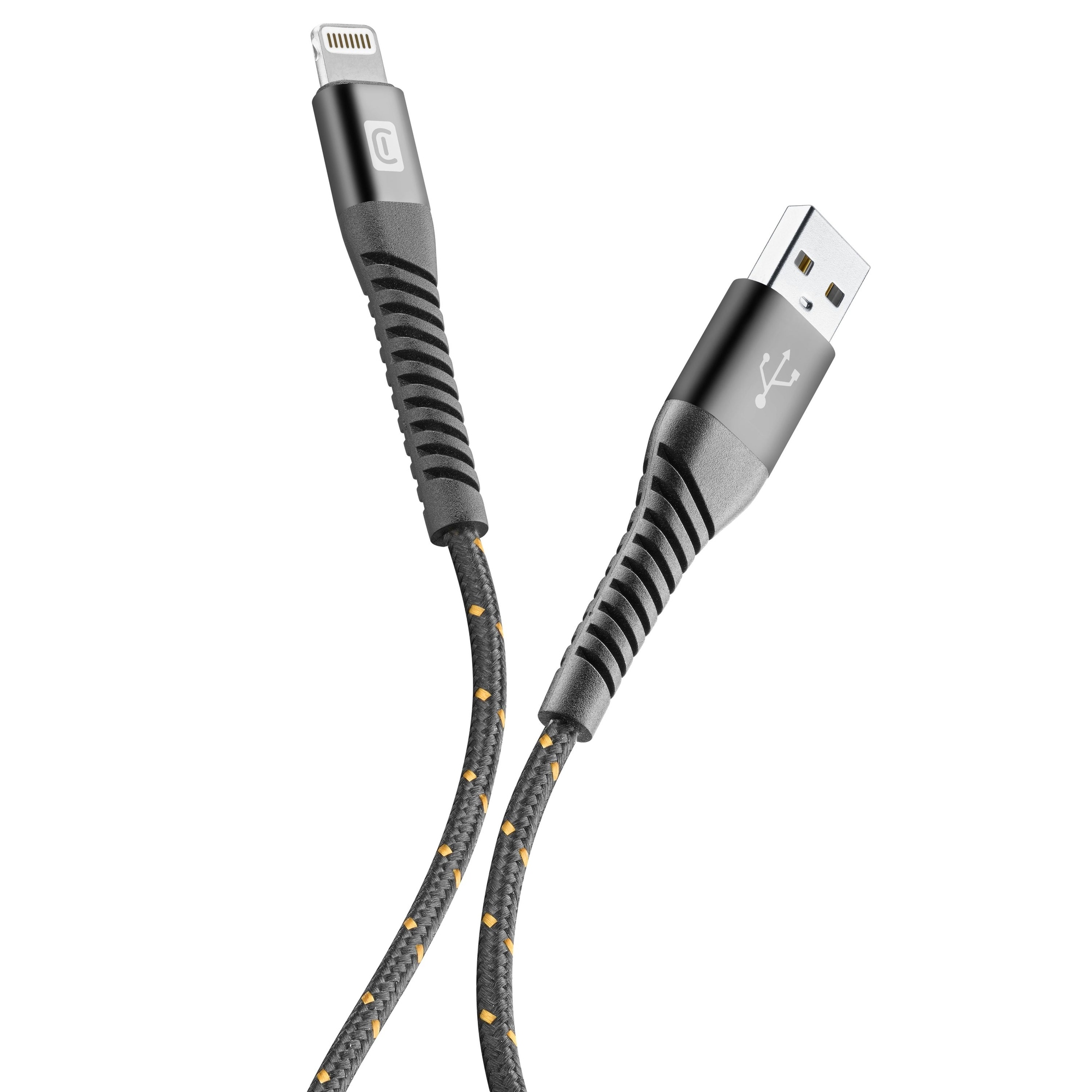 cellularline USB-Kabel Tetra Force 1m schwarz