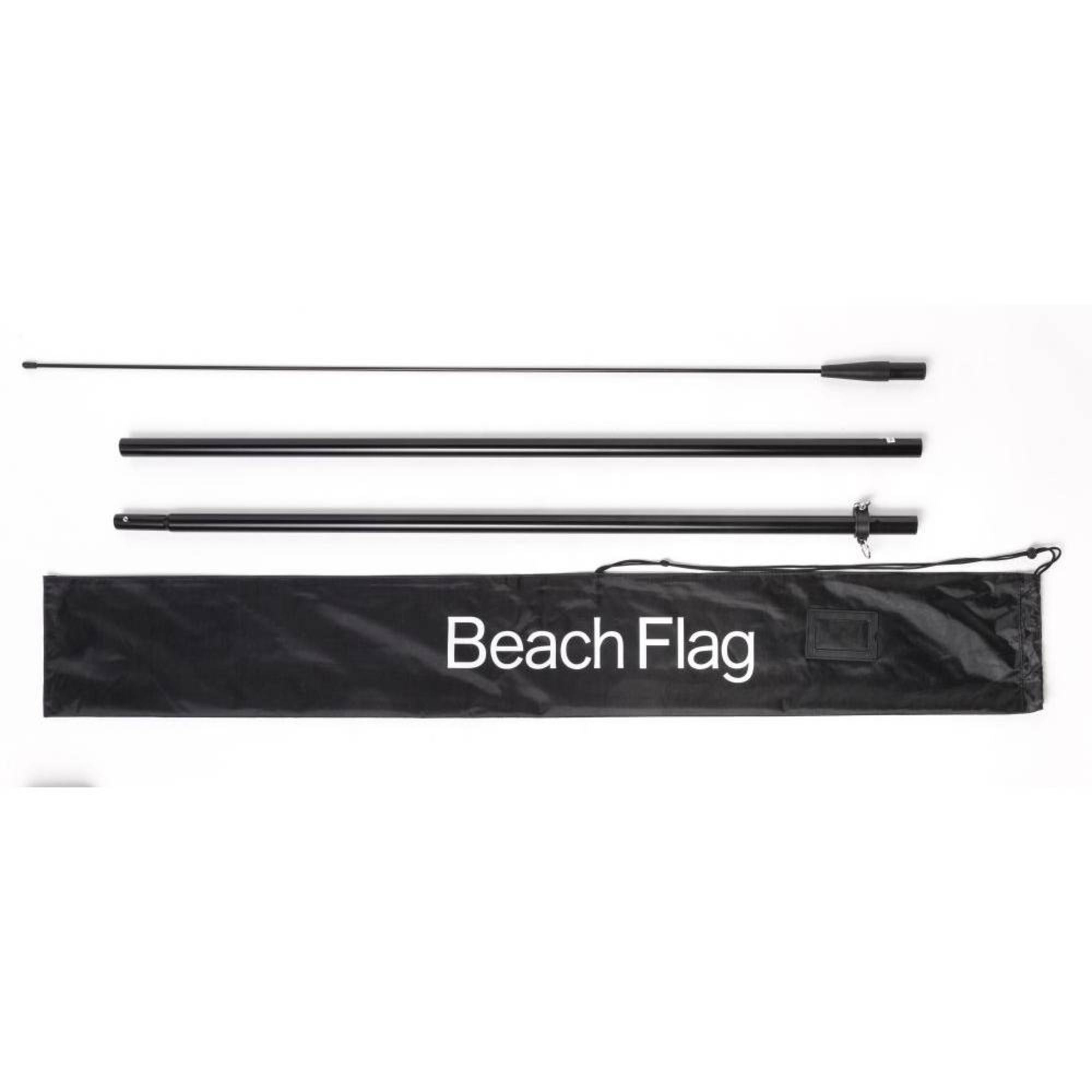 Showdown® Displays Werbesegel 110,5 x 330 x 48 cm (B x H x T) mit Aufdruck 100 % Polyester rot