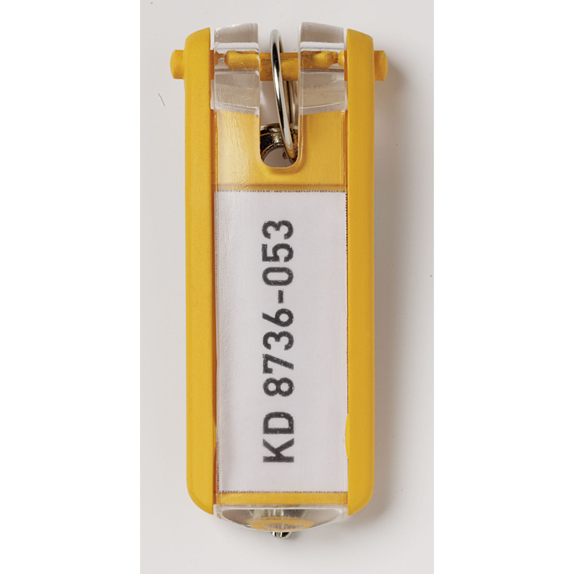 DURABLE Schlüsselanhänger KEY CLIP 24 x 68 x 15 mm (B x H x T) Kunststoff gelb 6 St./Pack.
