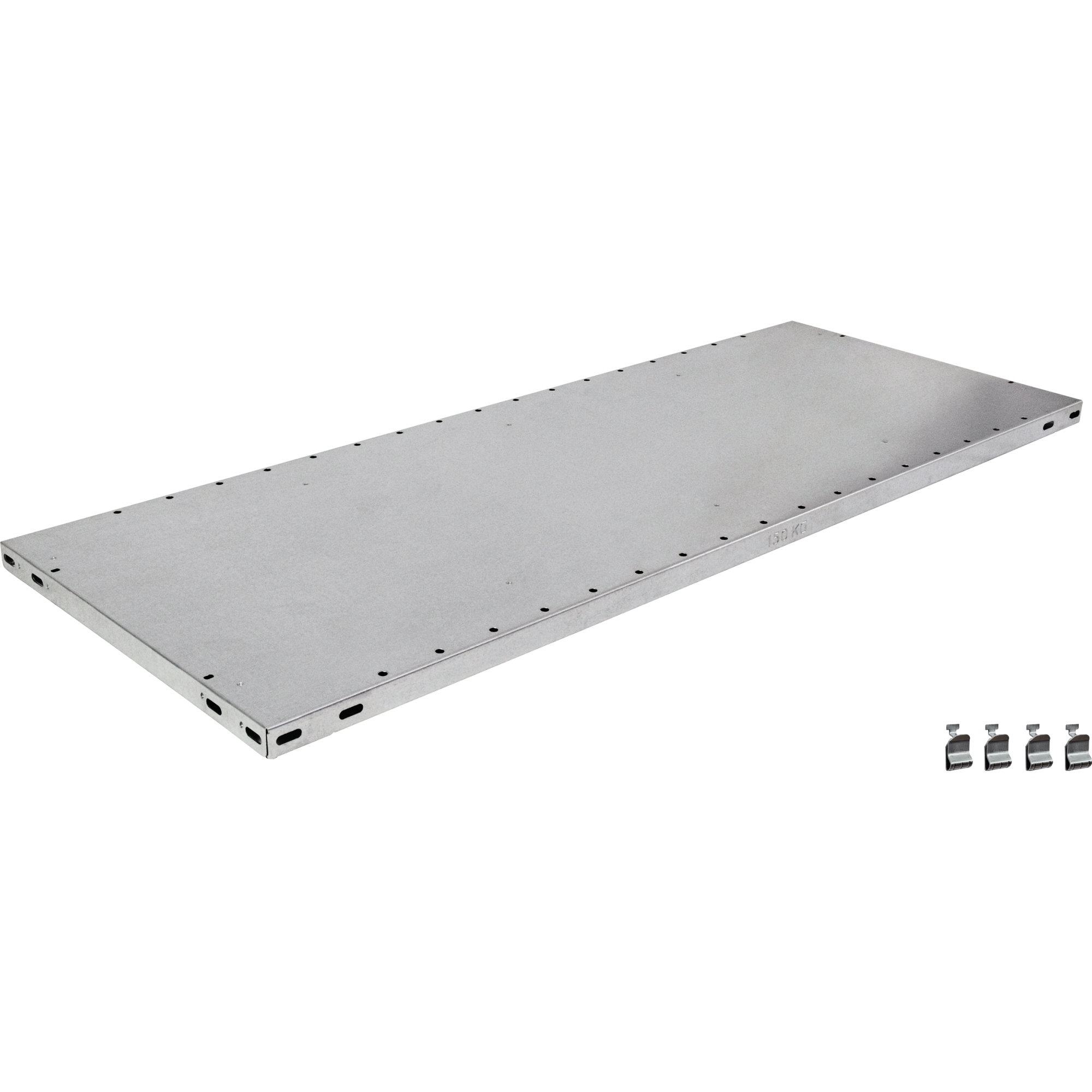 SCHULTE Fachboden MULTIplus150 1.000 x 800 mm (B x T) Stahl silber
