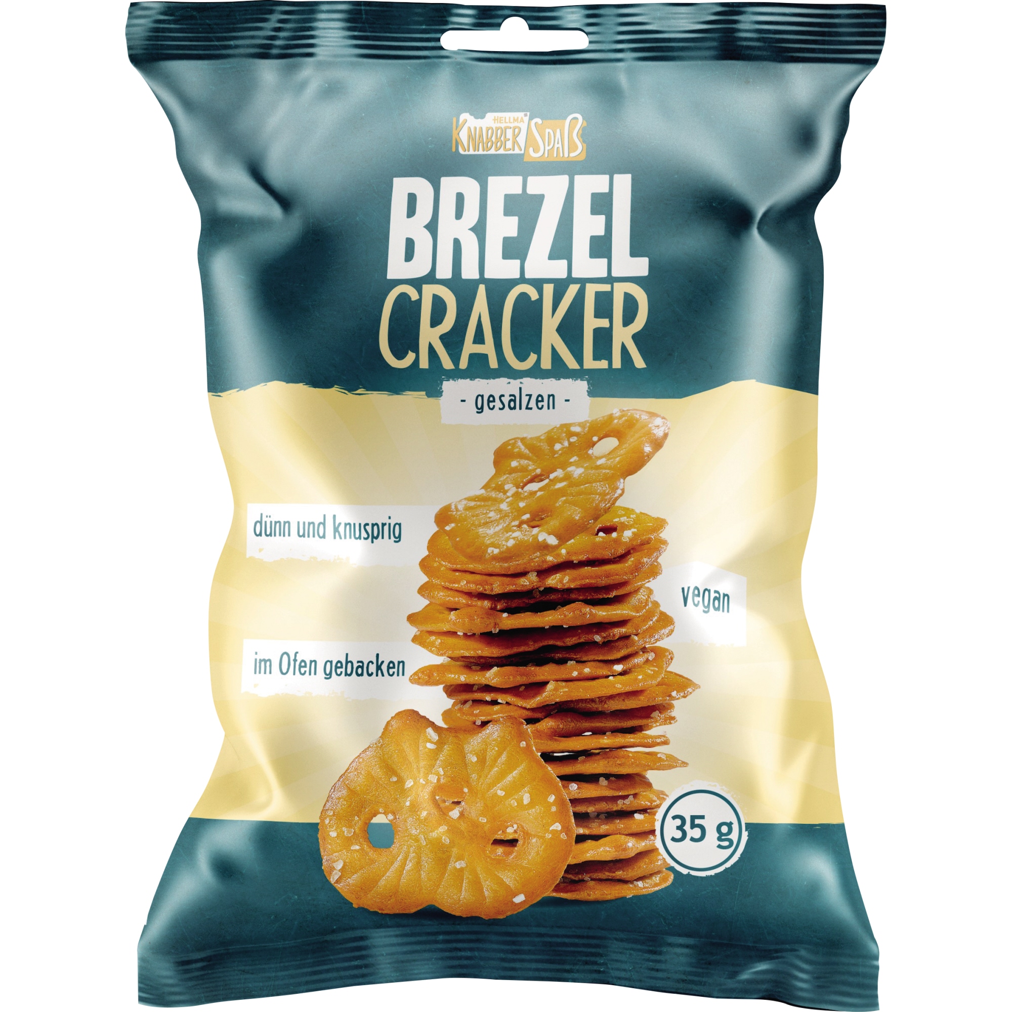 Gebäck Brezel Cracker 28 x 35 g/Pack.