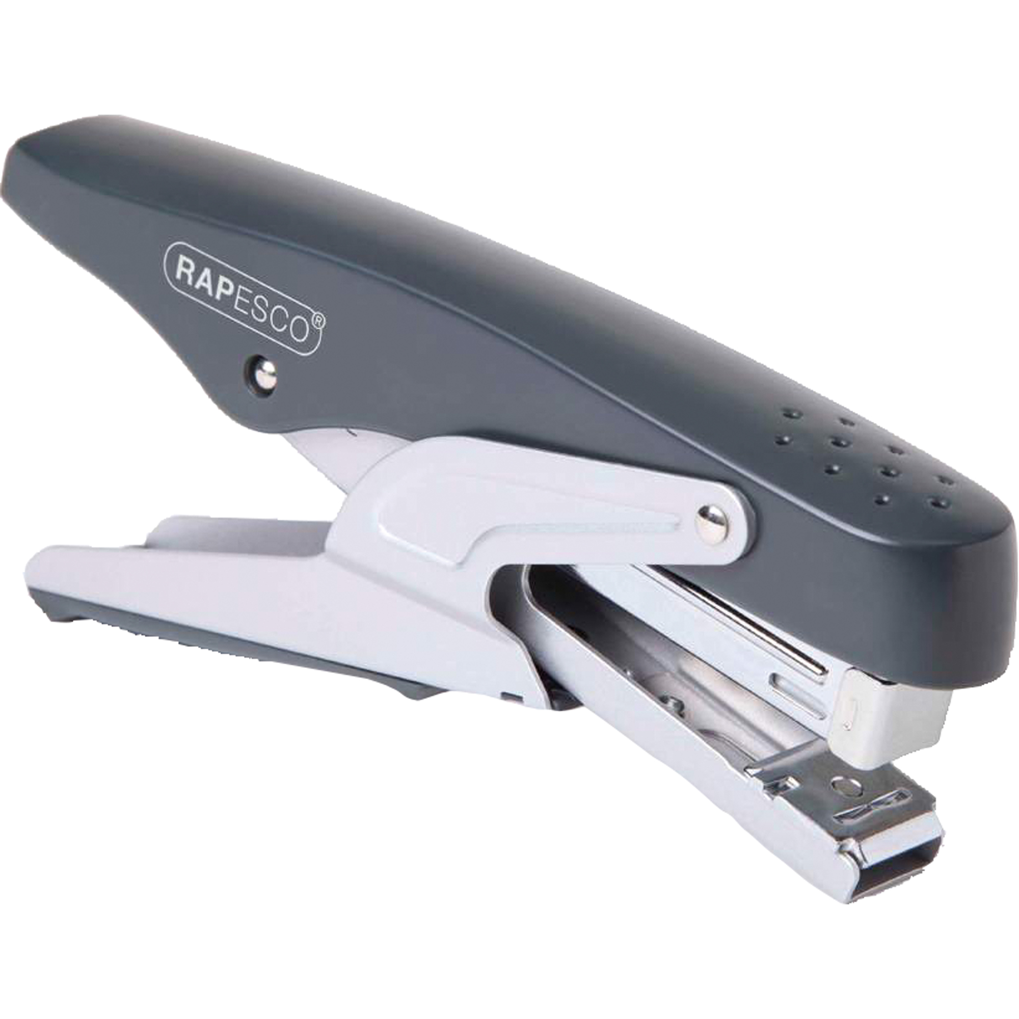 RAPESCO Heftzange ECO Beluga 24/6, 26/6 fest/lösbar 20 Bl. (80 g/m²) Metall schwarz/chrom