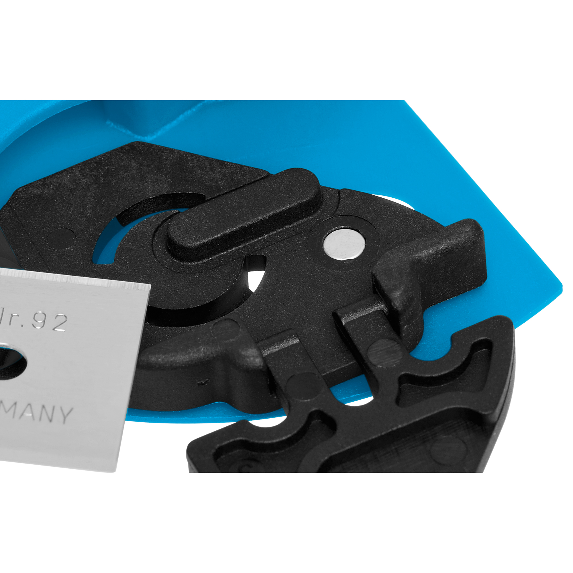 MARTOR Sicherheitsmesser SECUPRO MARTEGO Mehrweg 18,5mm 9mm 1 Glied Stahl schwarz/cyan