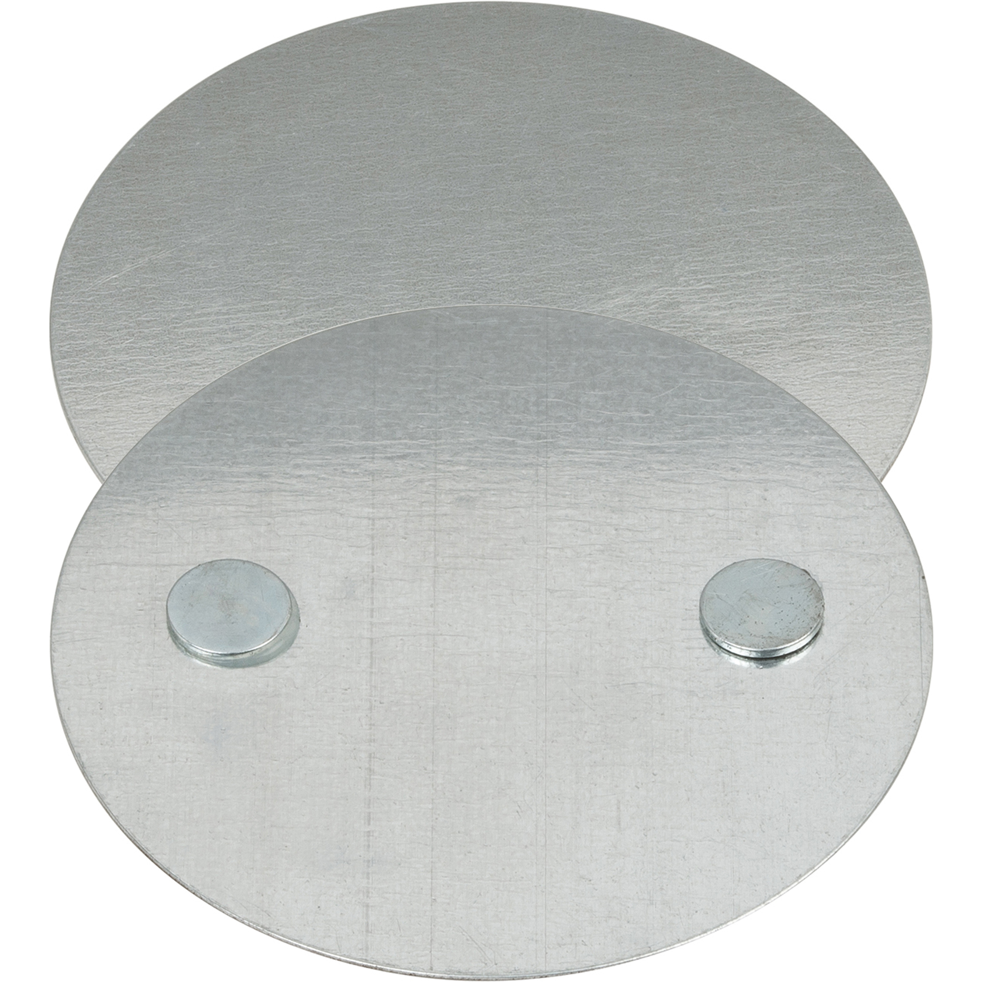 brennenstuhl® Zubehör Rauchmelder BR 1000 Magnet-Befestigungs-Set Befestigungsplatte mit 2 Magneten, Trägerplatte 70mm