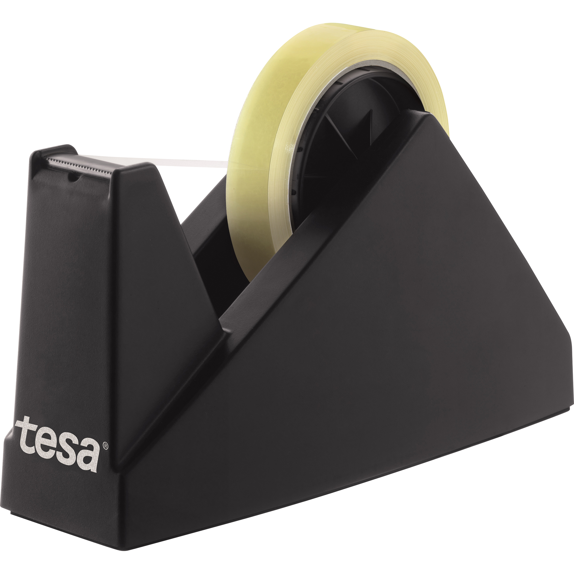 tesa® Tischabroller Easy Cut® Economy 25 mm x 66 m (B x L) schwarz