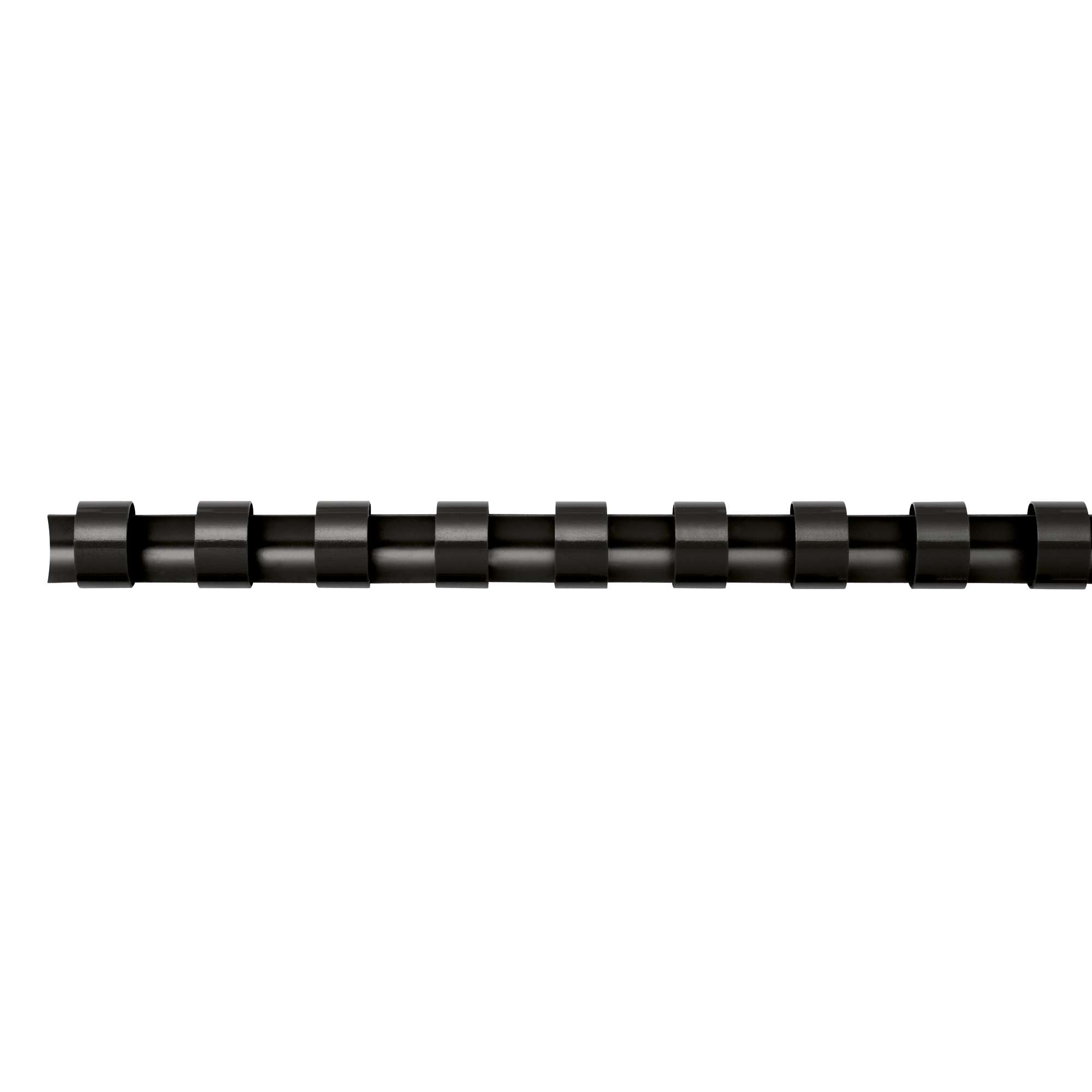 Fellowes® Plastikbinderücken 8mm DIN A4 schwarz 100 St./Pack.