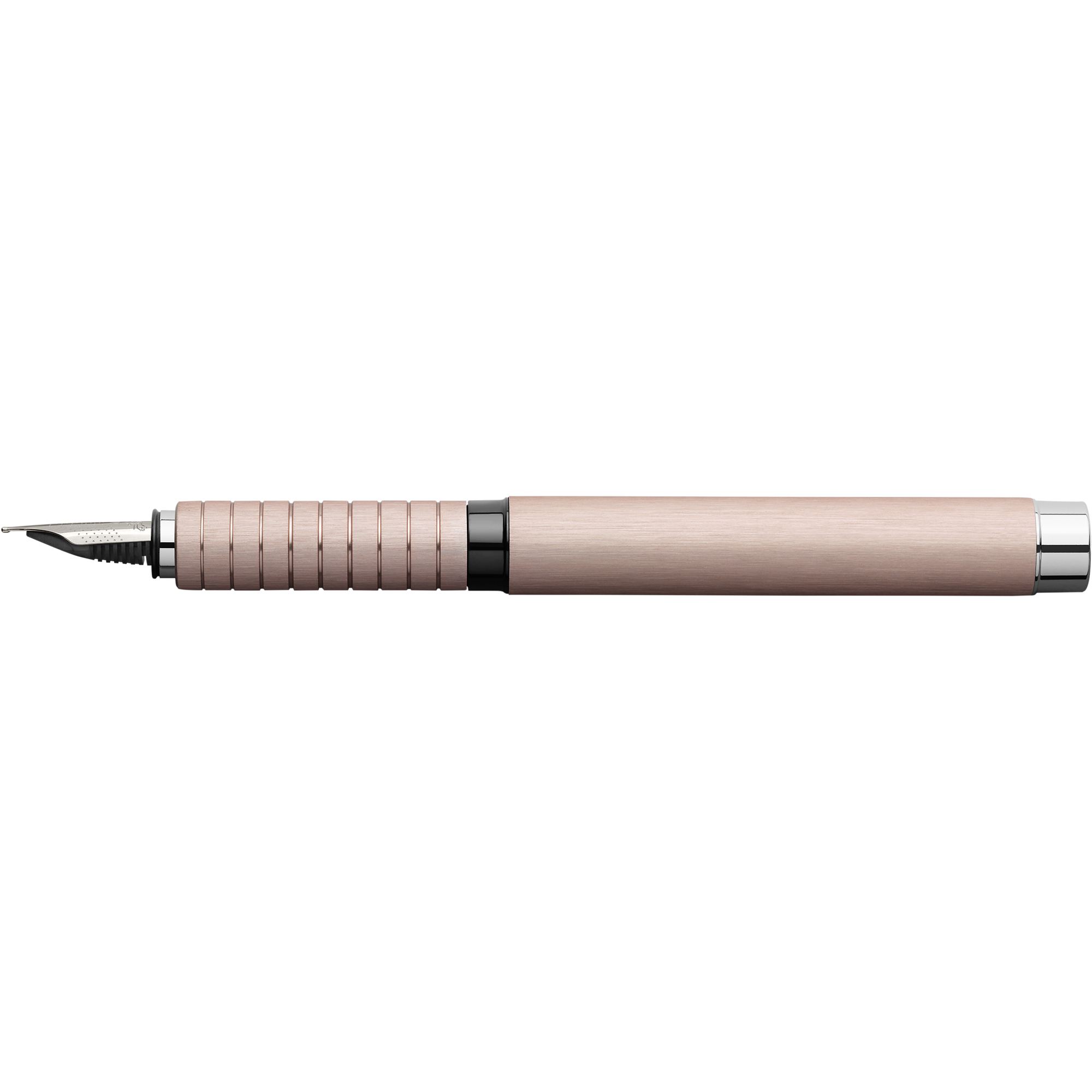 Faber-Castell Füllfederhalter Essentio Aluminium B (Breit) schwarz