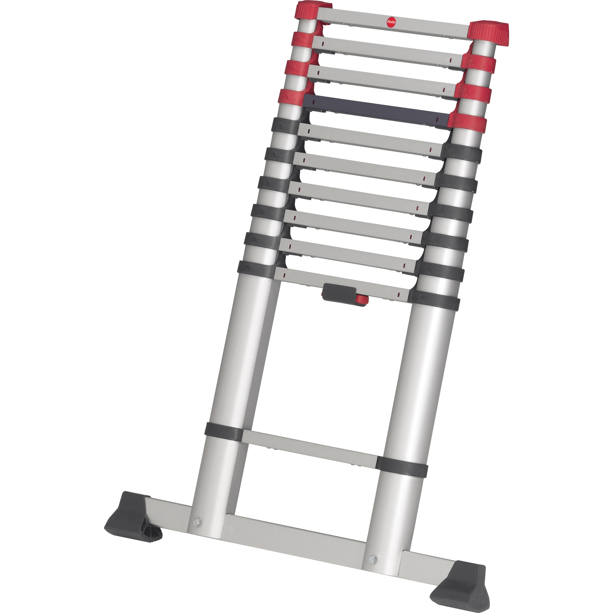 Hailo Teleskopleiter T80 FlexLine 80 cm x 3,22 m (B x H) 150kg Aluminium, eloxiert