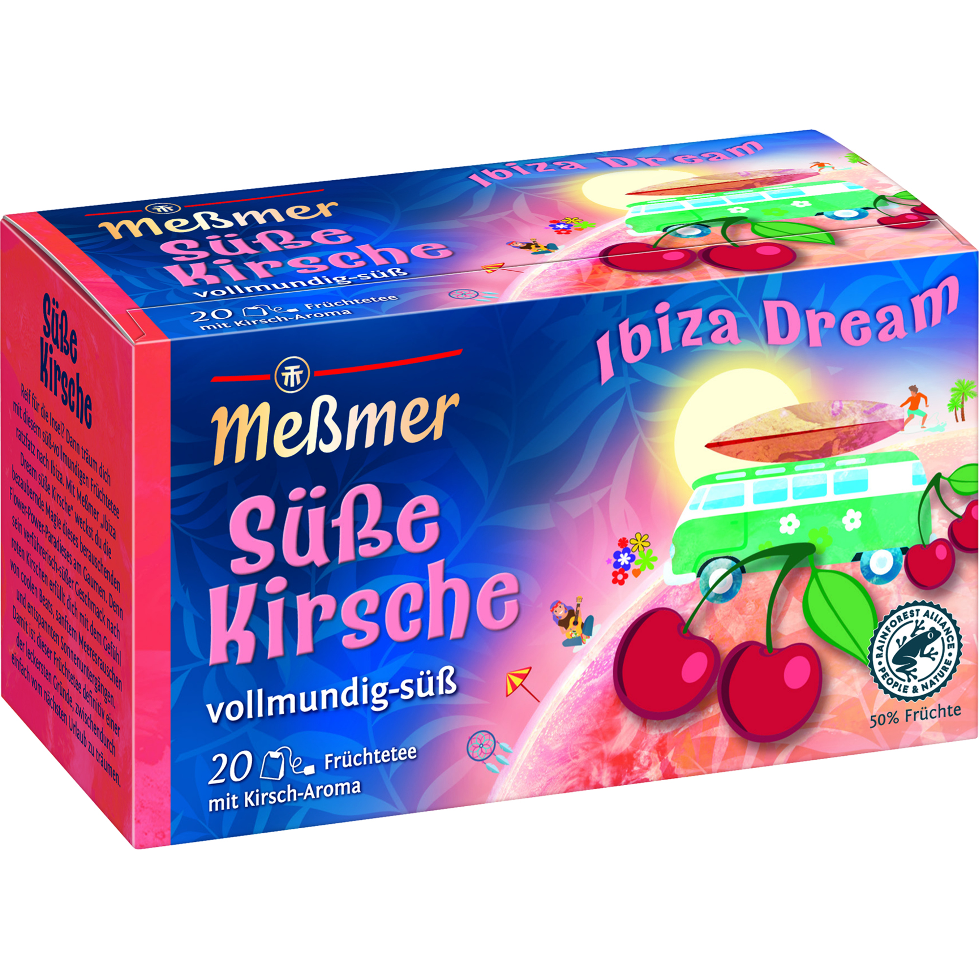 Meßmer Tee Ibiza Dream Süße Kirsche 20 Btl./Pack.