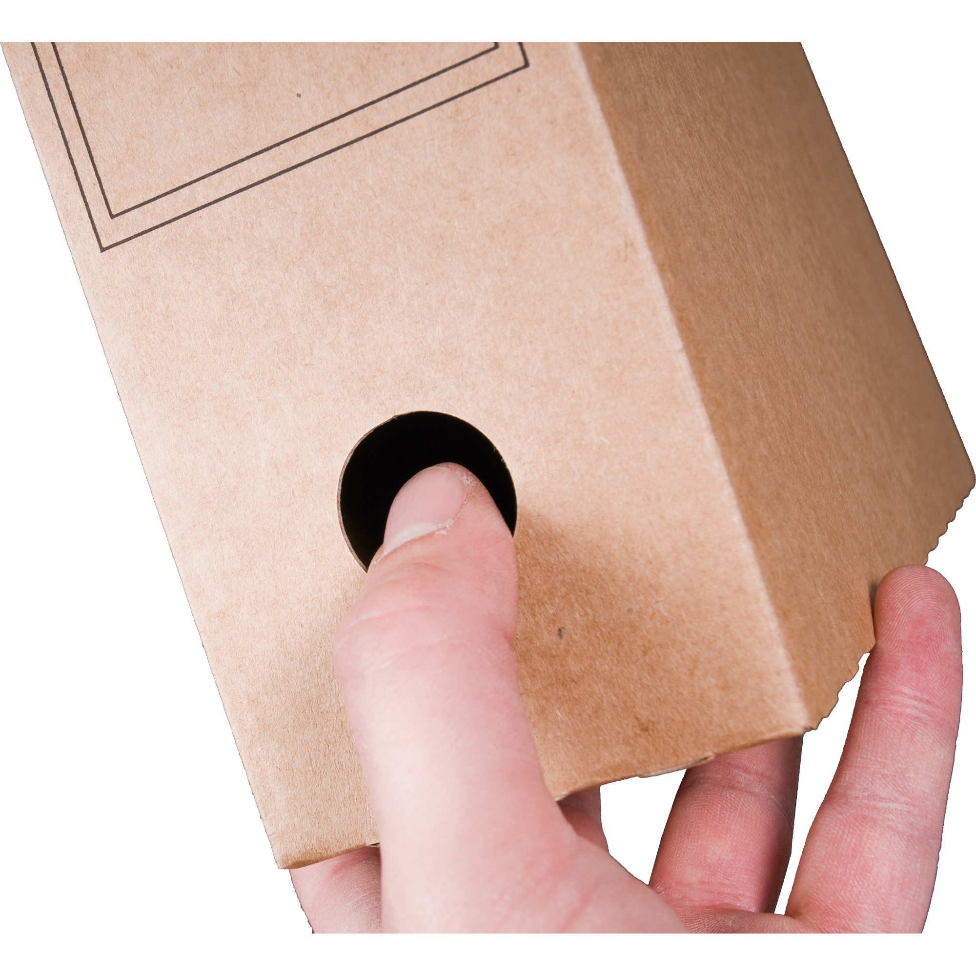 smartboxpro Archivbox 12 x 27,5 x 33,4 cm (B x H x T) DIN A4 mit Archivdruck Wellpappe braun 10 St./Pack.