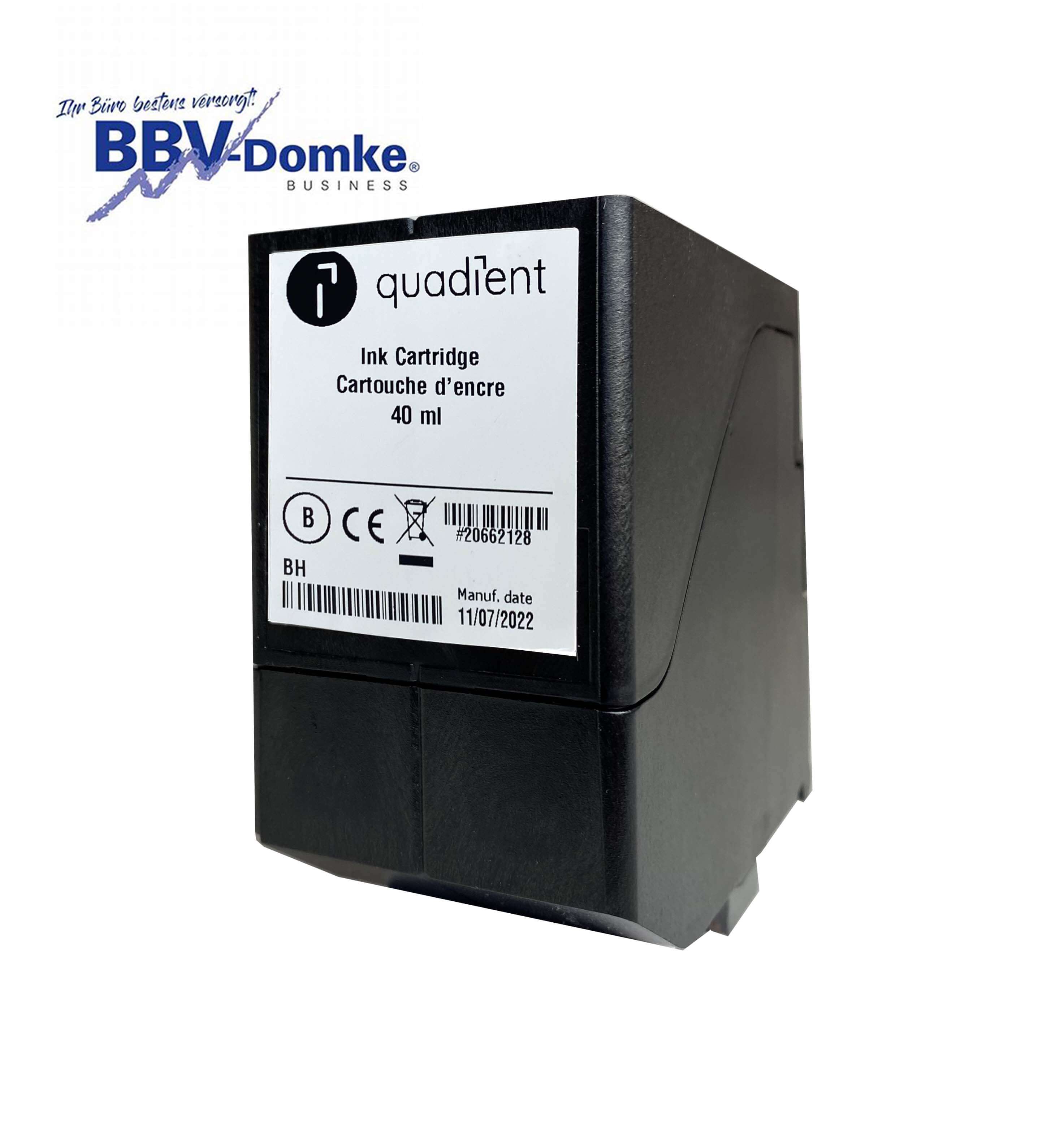 Quadient Farbkartusche A0142221 für iX-3 Frankiermaschine