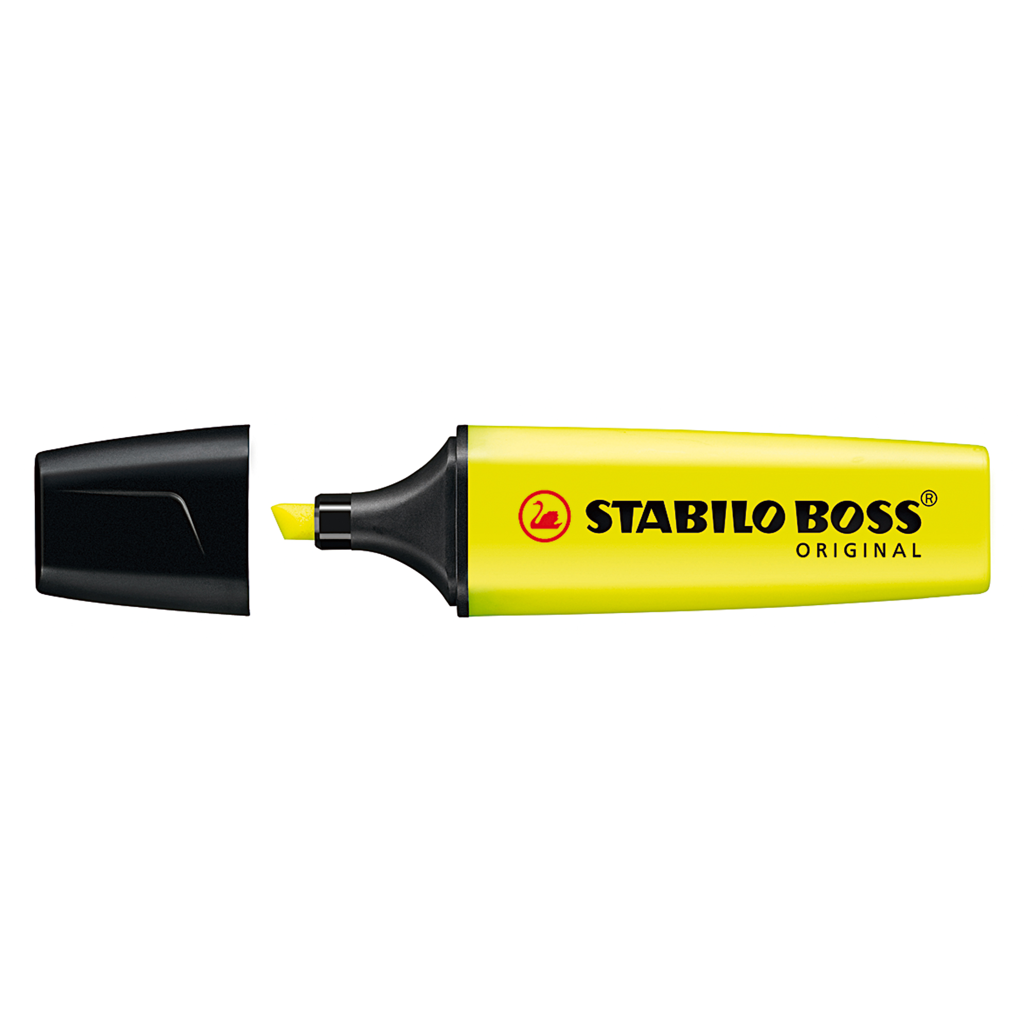 STABILO® Textmarker BOSS® ORIGINAL 2-5mm gelb Keilspitze