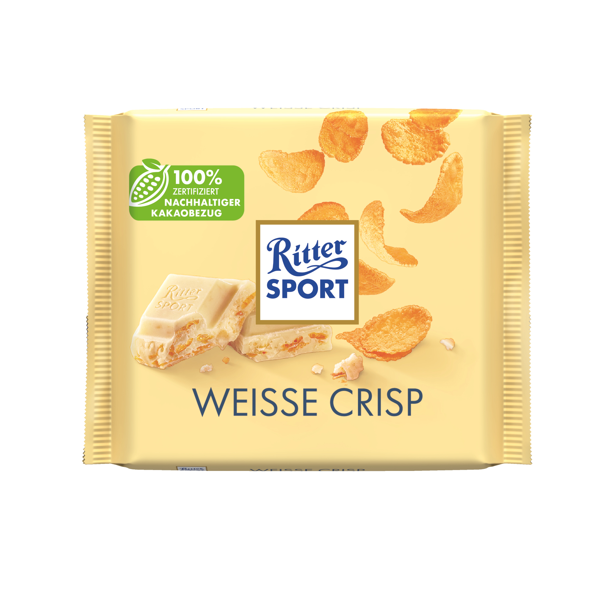 Ritter Sport Schokolade Weiße Crisp 100g