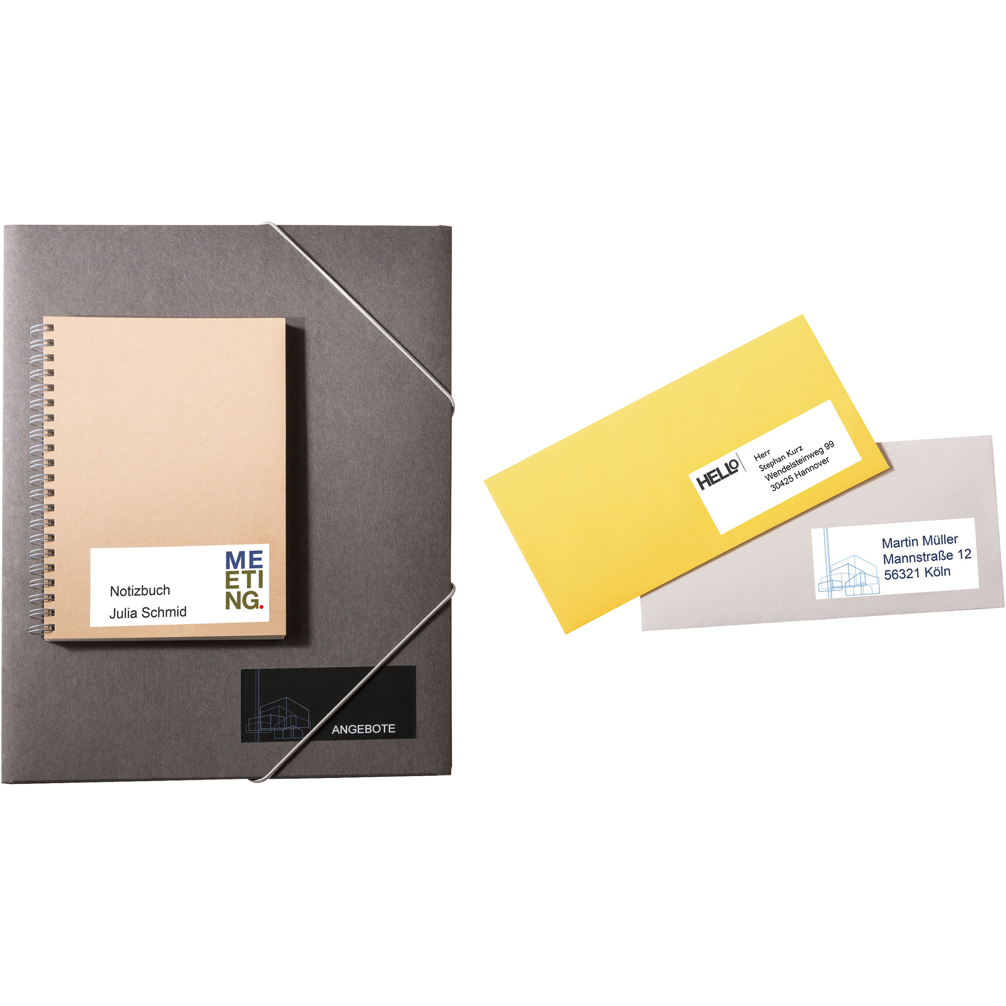 Avery Zweckform Universaletikett ultragrip 38 x 21,2 mm (B x H) nicht wieder ablösbar Papier weiß 14.300 Etik./Pack.