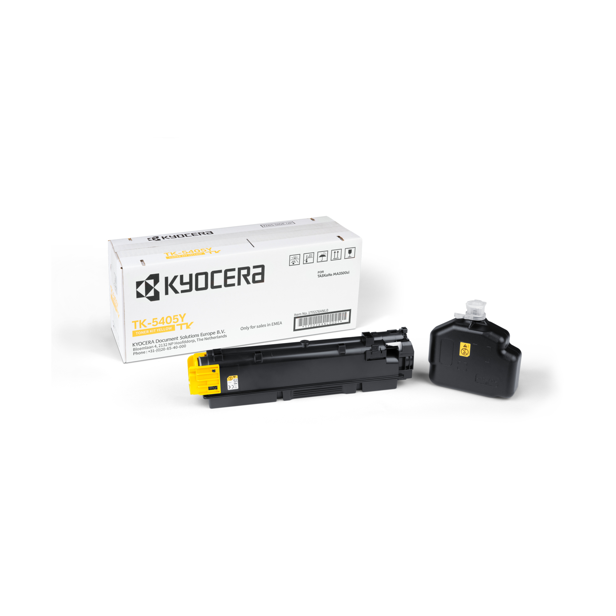 KYOCERA Toner Originalzubehör TK-5405Y ca. 10.000 Seiten gelb