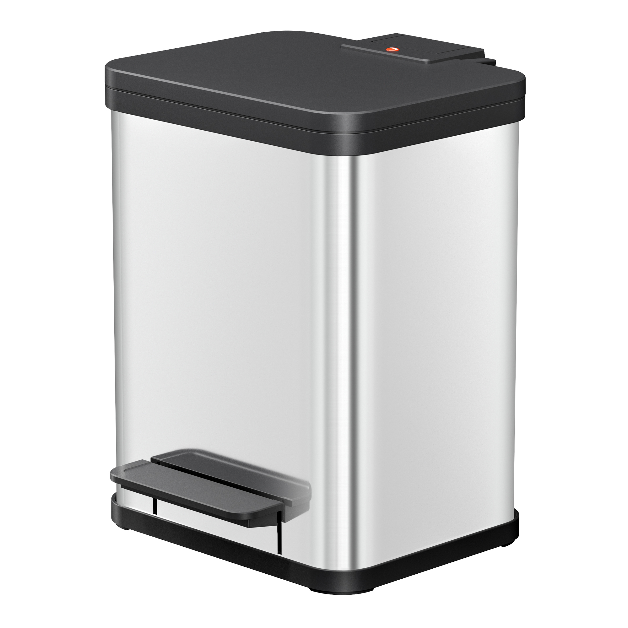 Hailo Tretabfalleimer Öko duo Plus M 32 x 43 x 33 cm (B x H x T) 2 x 9l Edelstahl edelstahl