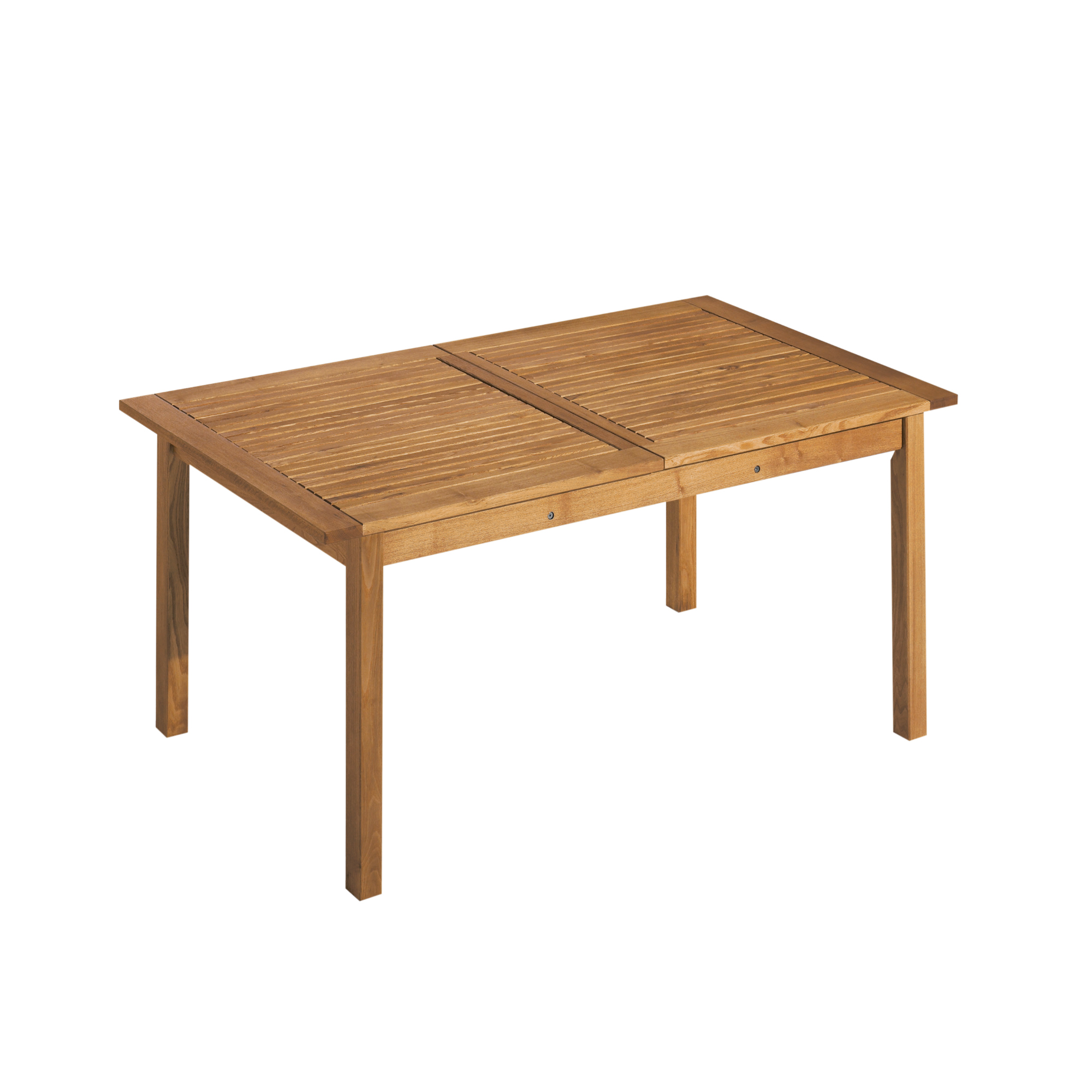 memo Gartentisch Enya 170/220 x 75 x 90 cm (B x H x T) wetterfest Robinie, lasiert natur