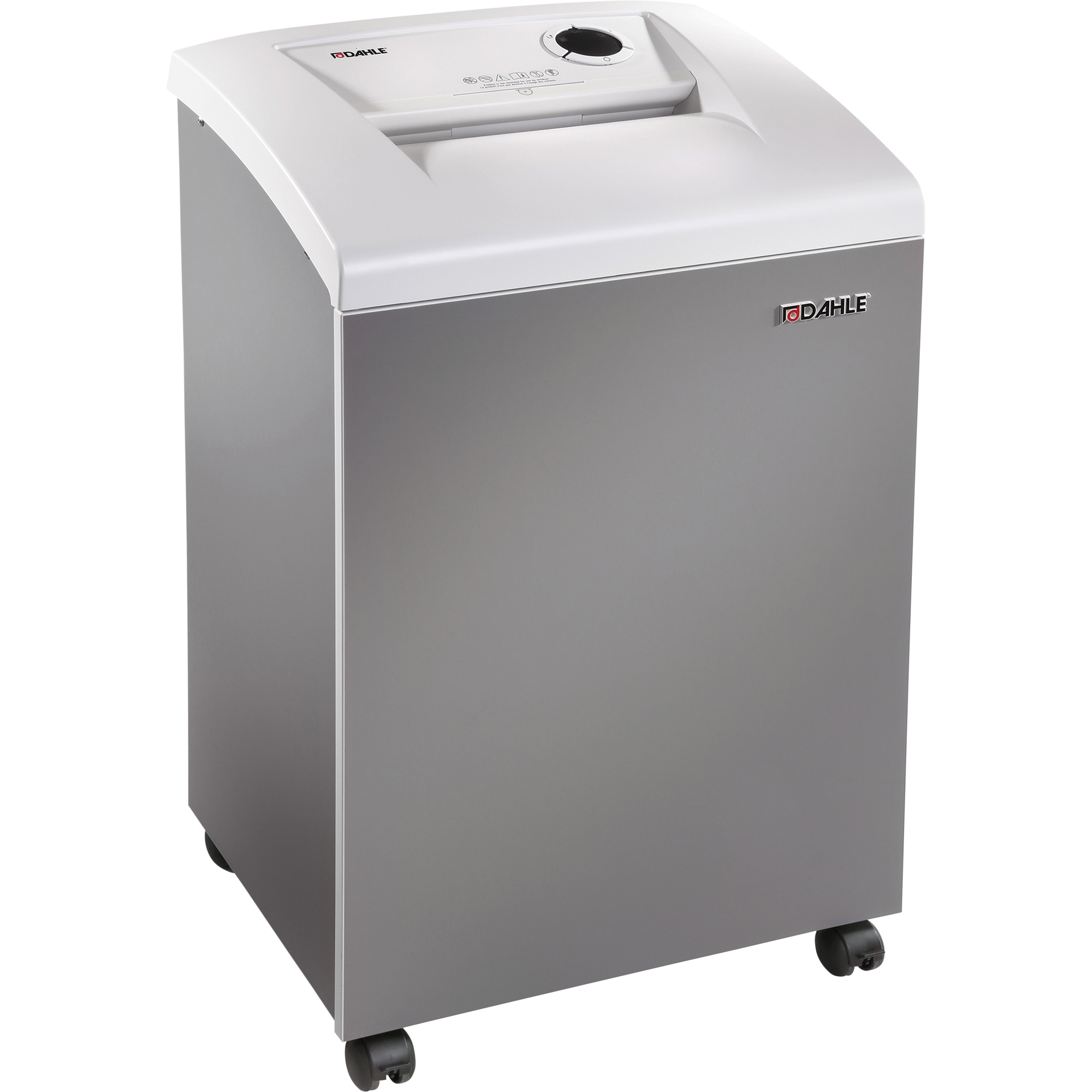 DAHLE Aktenvernichter 410air L plus P-4 Papier, Heftklammern, Büroklammern, Kreditkarten, CDs/DVDs Partikelschnitt 27 Bl. grau