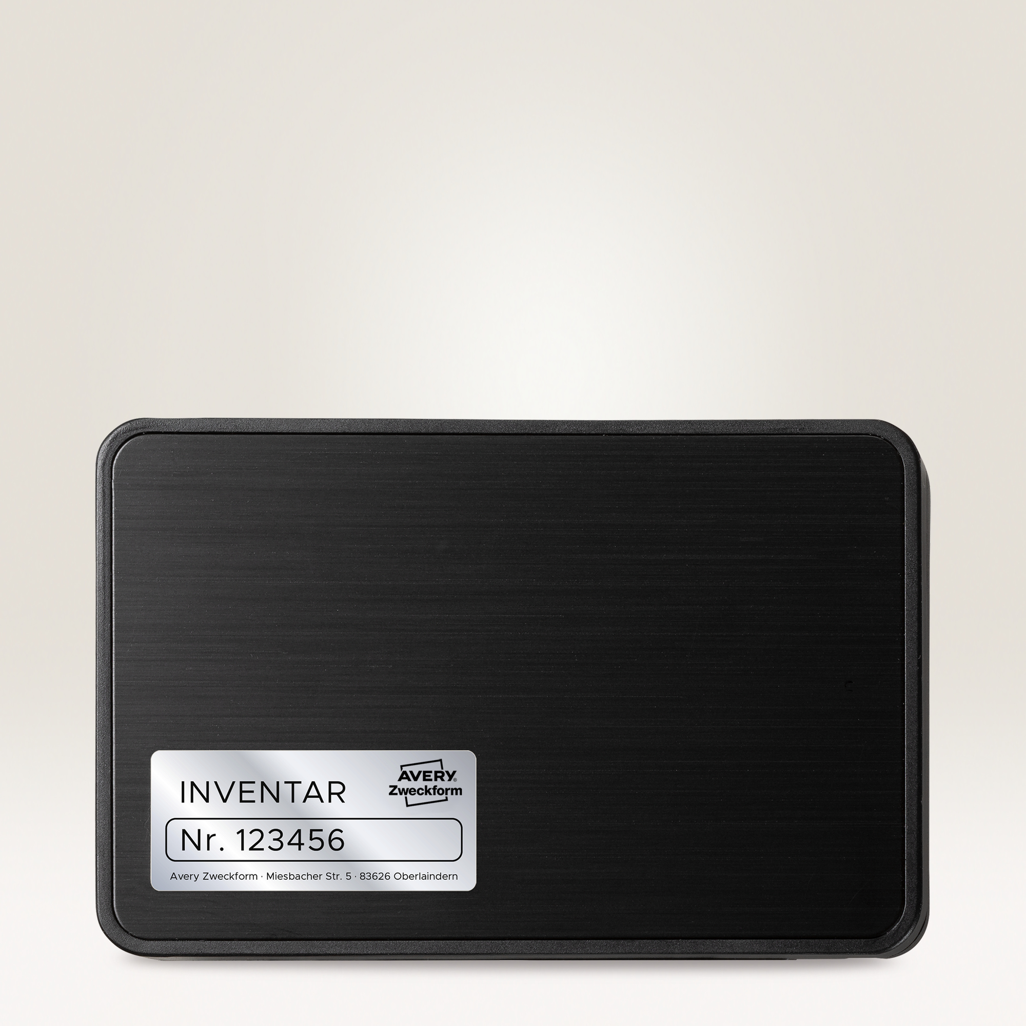 Avery Zweckform Typenschildetikett 63,5 x 29,6 mm (B x H) silber 2.700 Etik./Pack.