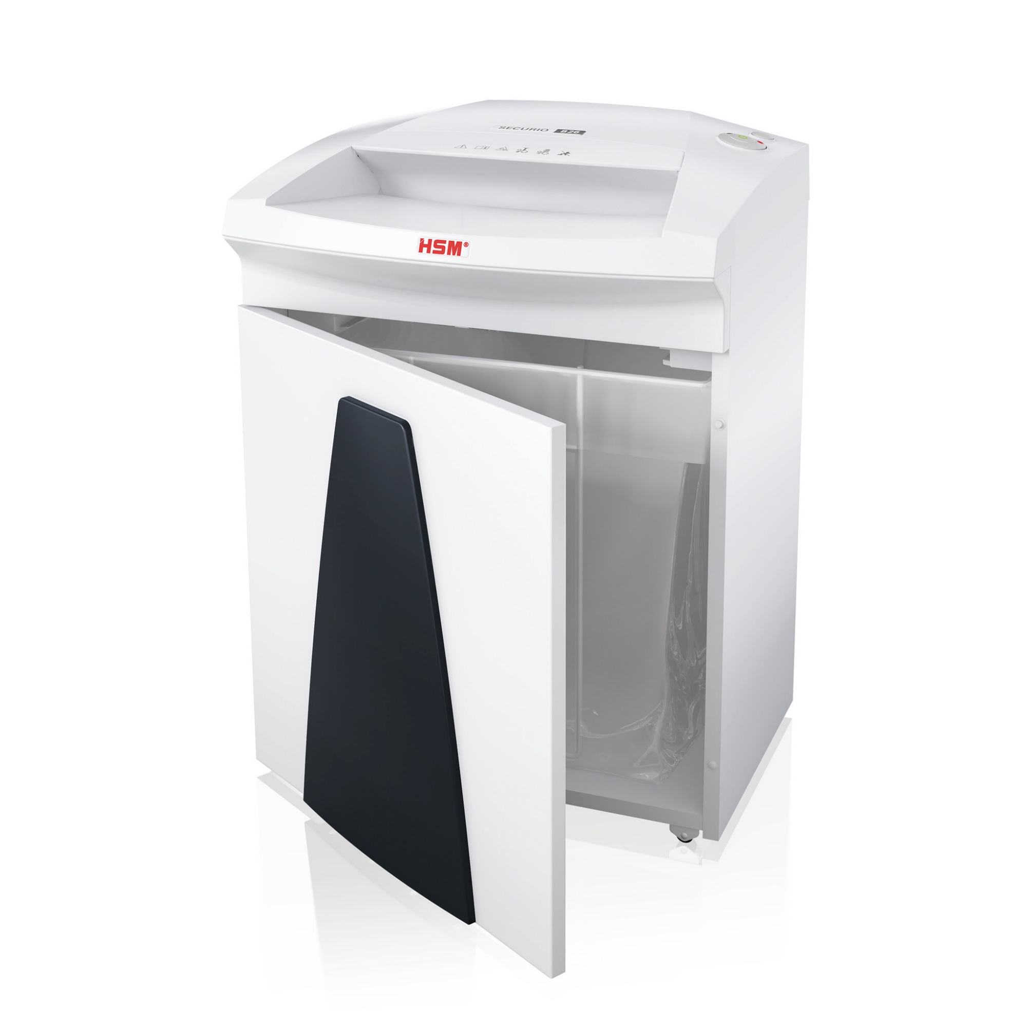 HSM® Aktenvernichter B26 P-6 Papier, Heftklammern, Büroklammern Partikelschnitt 7 Bl. weiß
