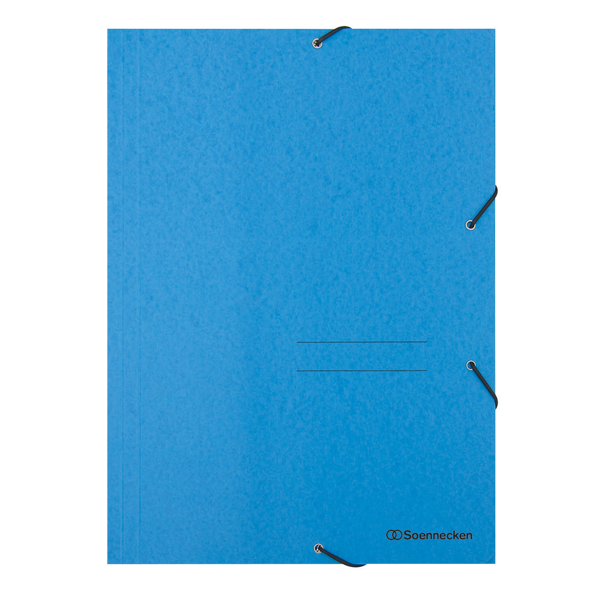 Soennecken Eckspanner DIN A4 Karton blau