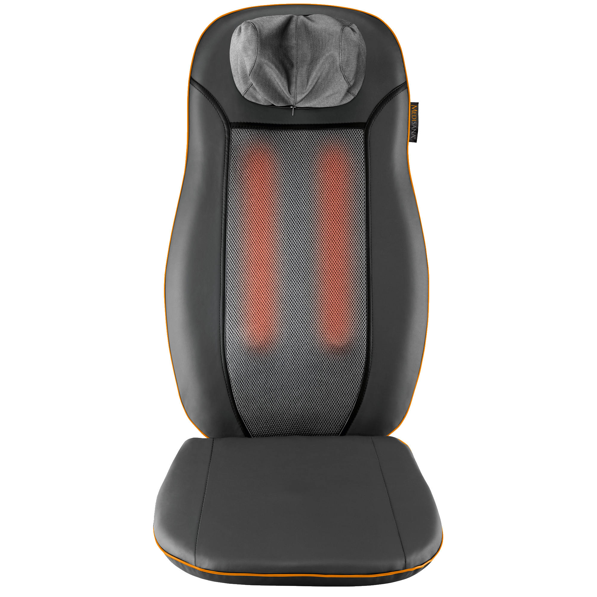 Medisana Massagegerät MCN Sitzauflage Netzbetrieb PU-Leder/Mesh